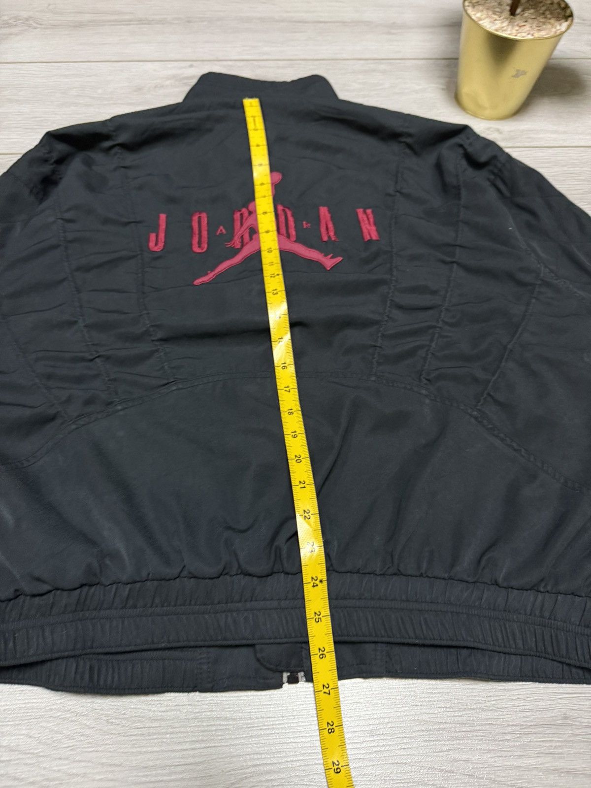 Jordan Brand Nike Jordan vintage 90s big logo jacket zip 1990 Size US XL / EU 56 / 4 - 7 Thumbnail