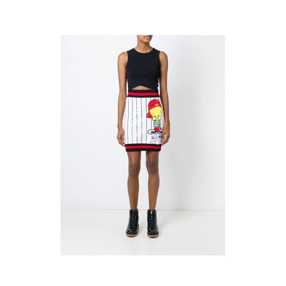 Moschino AW15 MOSCHINO Couture Jeremy Scott Looney Tunes Pencil Skirt Size 32" / US 10 / IT 46 - 3 Thumbnail