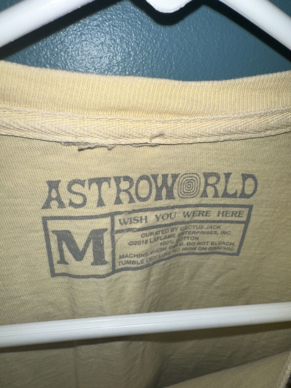 Travis Scott Travis Scott Astroworld Look Mom I Can Fly T Shirt Size US M / EU 48-50 / 2 - 4 Thumbnail