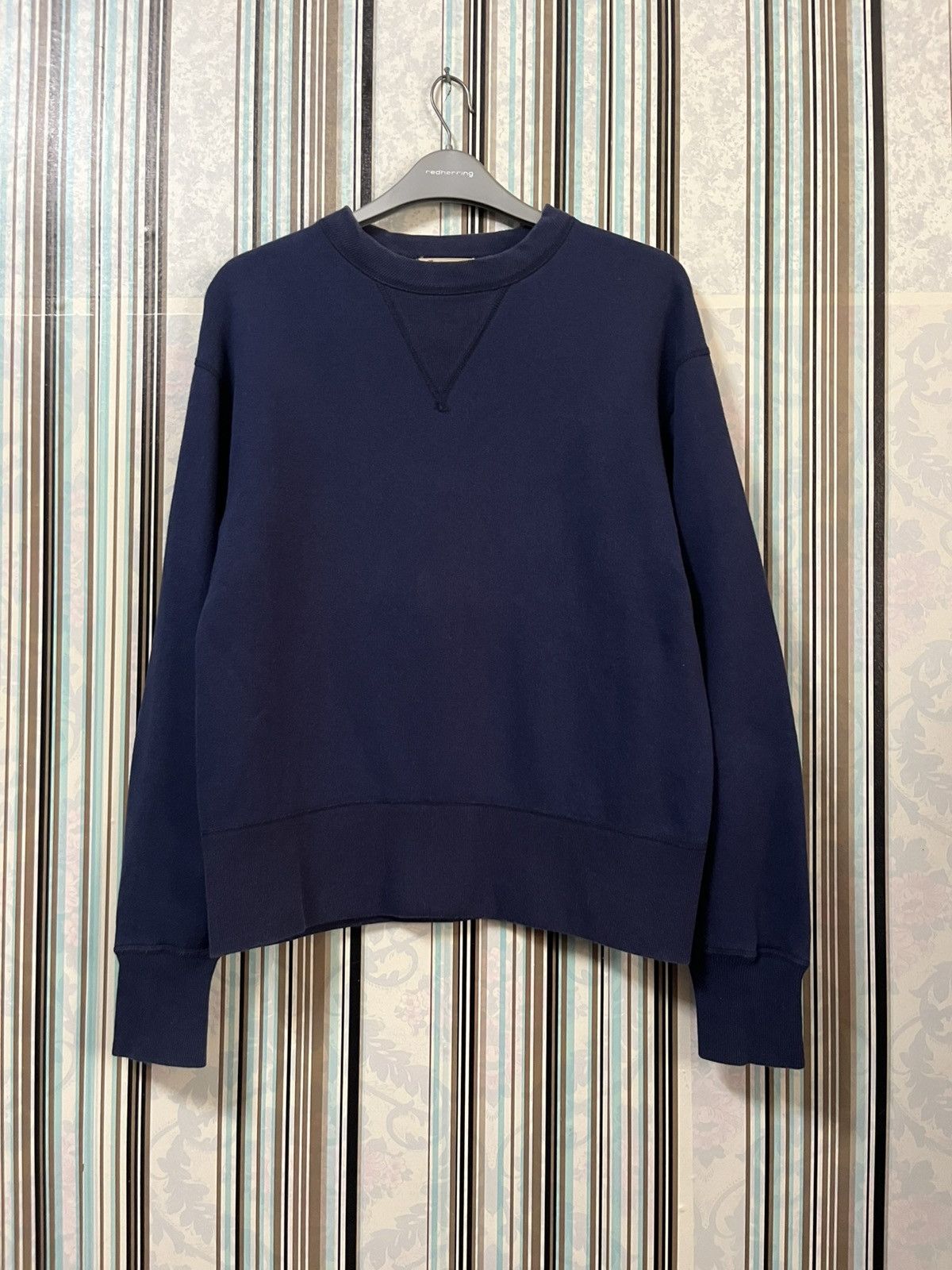 Pherrow's 1990s reverse weave navy plain #F4 Size US S / EU 44-46 / 1 - 1 Thumbnail