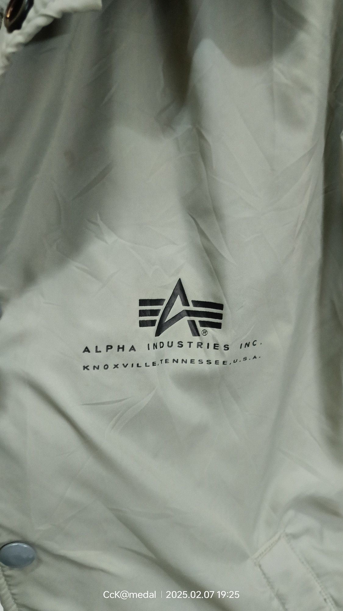 Alpha Industries NYLON JACKET MAN,S APLHA INDUSTRIES INC KNOXVILLE TENNESSEE Size US S / EU 44-46 / 1 - 6 Thumbnail