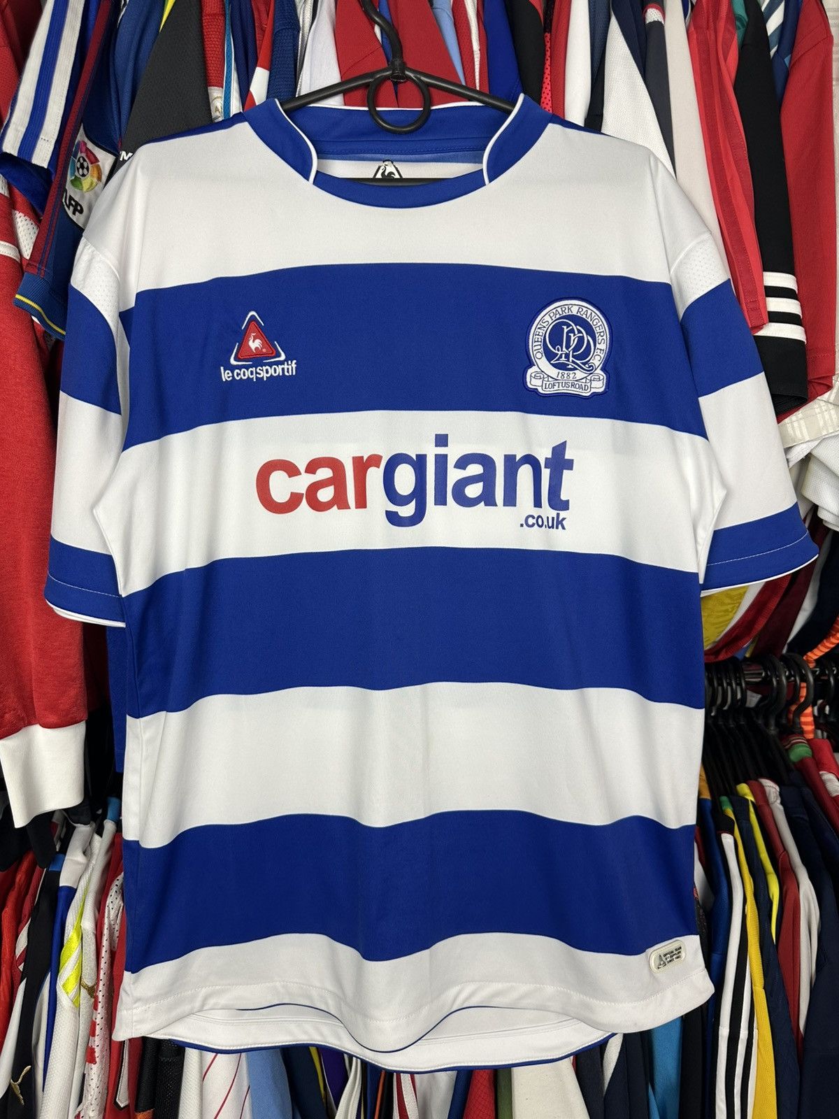 Le Coq Sportif Lee Coq Sportif QPR Home football shirt 2007 Soccer Jersey Size US M / EU 48-50 / 2 - 1 Thumbnail