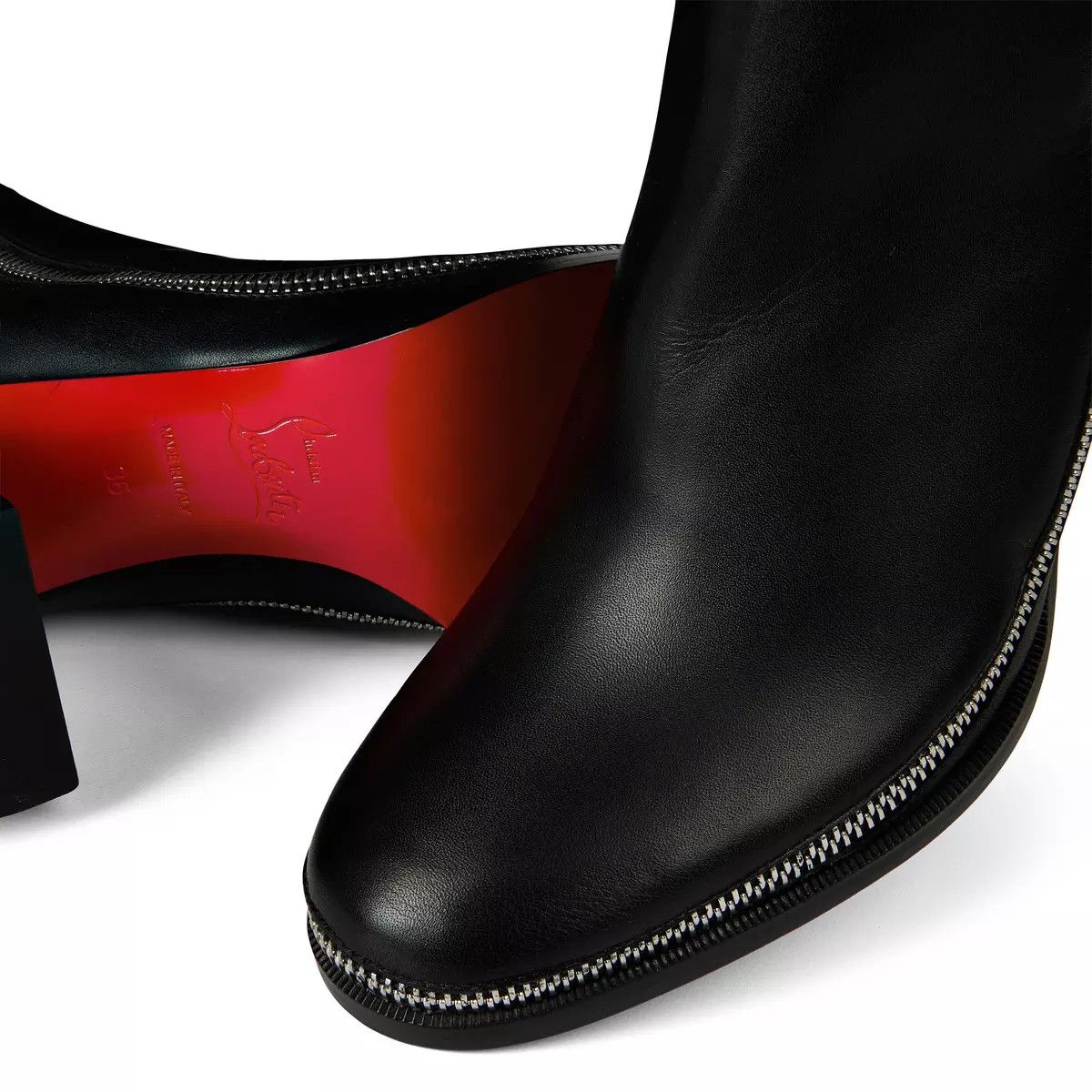 Christian Louboutin o1w1db10325 Boots in Black Size US 6 / IT 36 - 6 Thumbnail