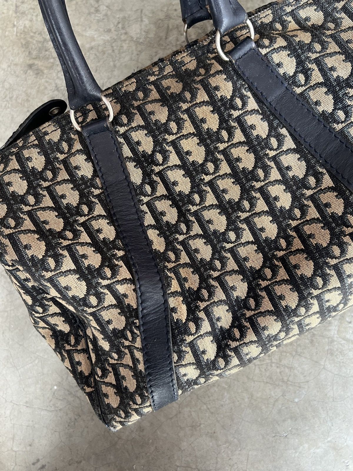 Dior Christian Dior - Oblique Trotter Mini Boston Bag Size ONE SIZE - 9 Thumbnail