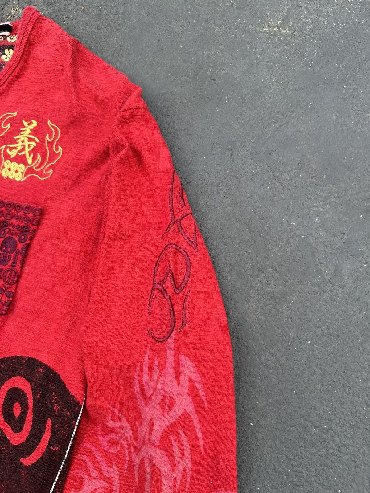 Japanese Brand Embroidery Japanese Traditional Sukajan Longsleeve Bondage Size US L / EU 52-54 / 3 - 4 Thumbnail