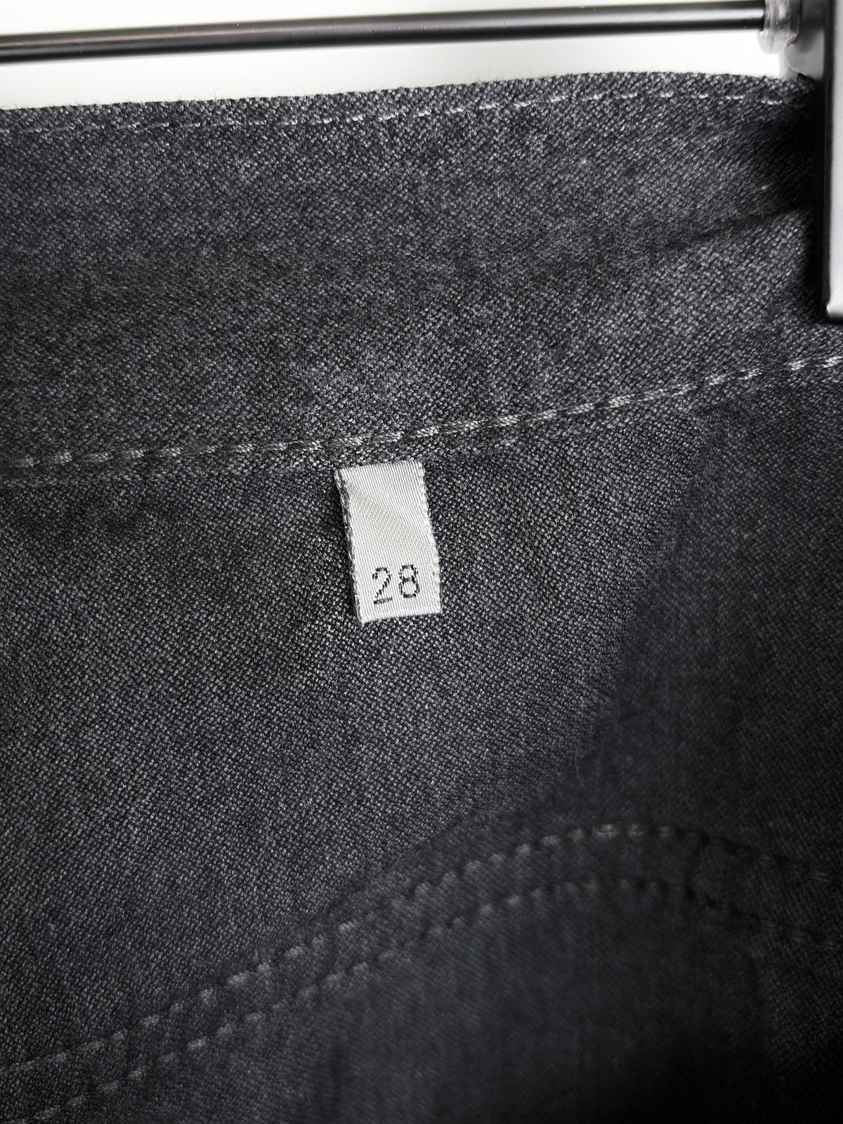 Dior Dior Homme Dark Gray Stretch Cotton Jeans KVA Size US 28 / EU 44 - 9 Thumbnail
