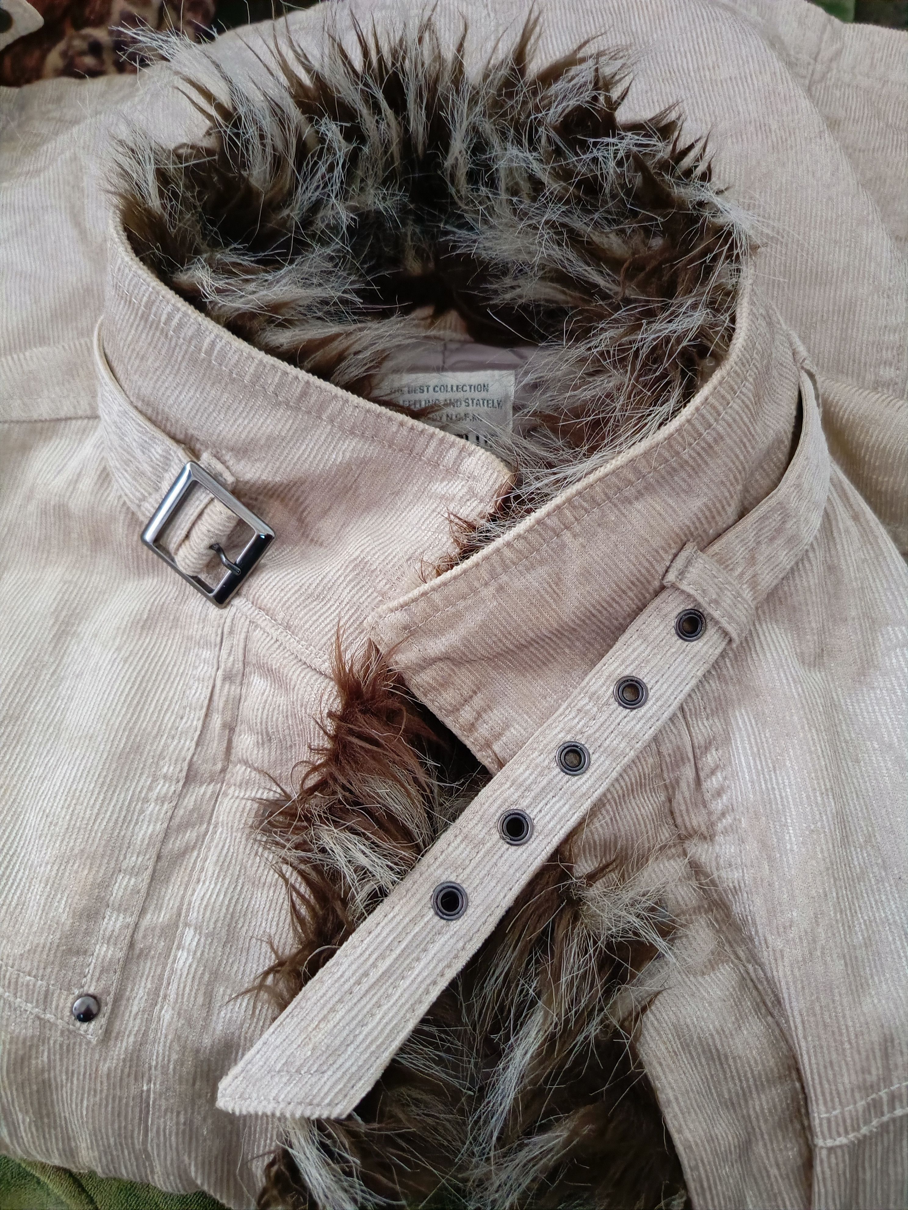 Isamu Katayama Backlash Nicole Gimmick Fur Jacket Size US L / EU 52-54 / 3 - 8 Thumbnail