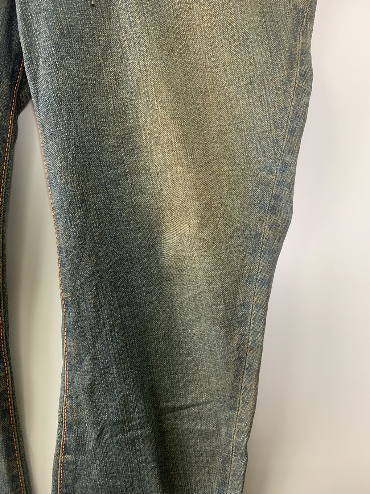 Japanese Brand Frap Bois distressed denim Size 22" - 6 Thumbnail
