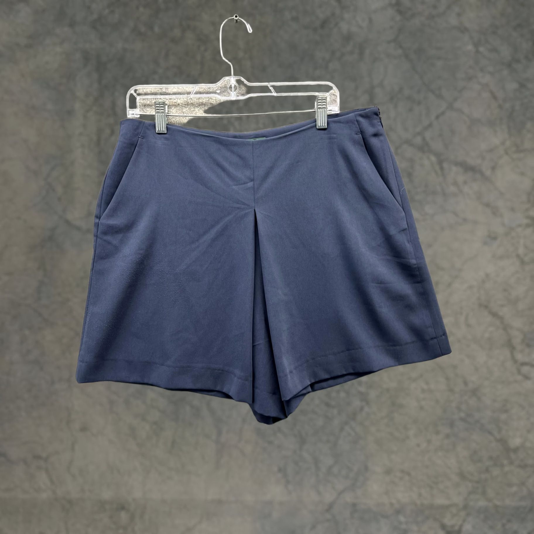 Ralph Lauren Lauren Ralph Lauren Shorts Womens 12P Blue Pleated Chino Dressy Casual Summer Men's? Size 34" / US 12 / IT 48 - 1 Thumbnail