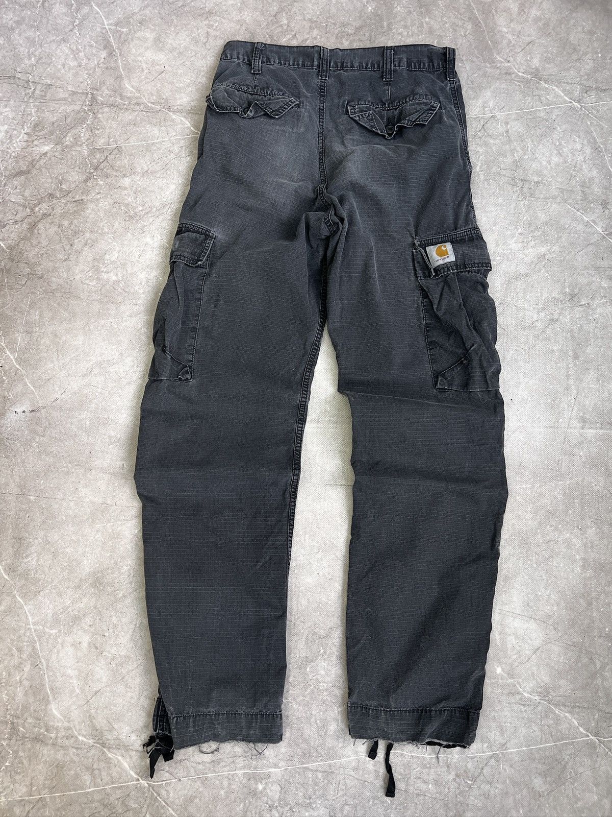 Carhartt Navy washed carhartt Cargo Pants Tactical Utility Style Y2K Size US 31 - 7 Thumbnail