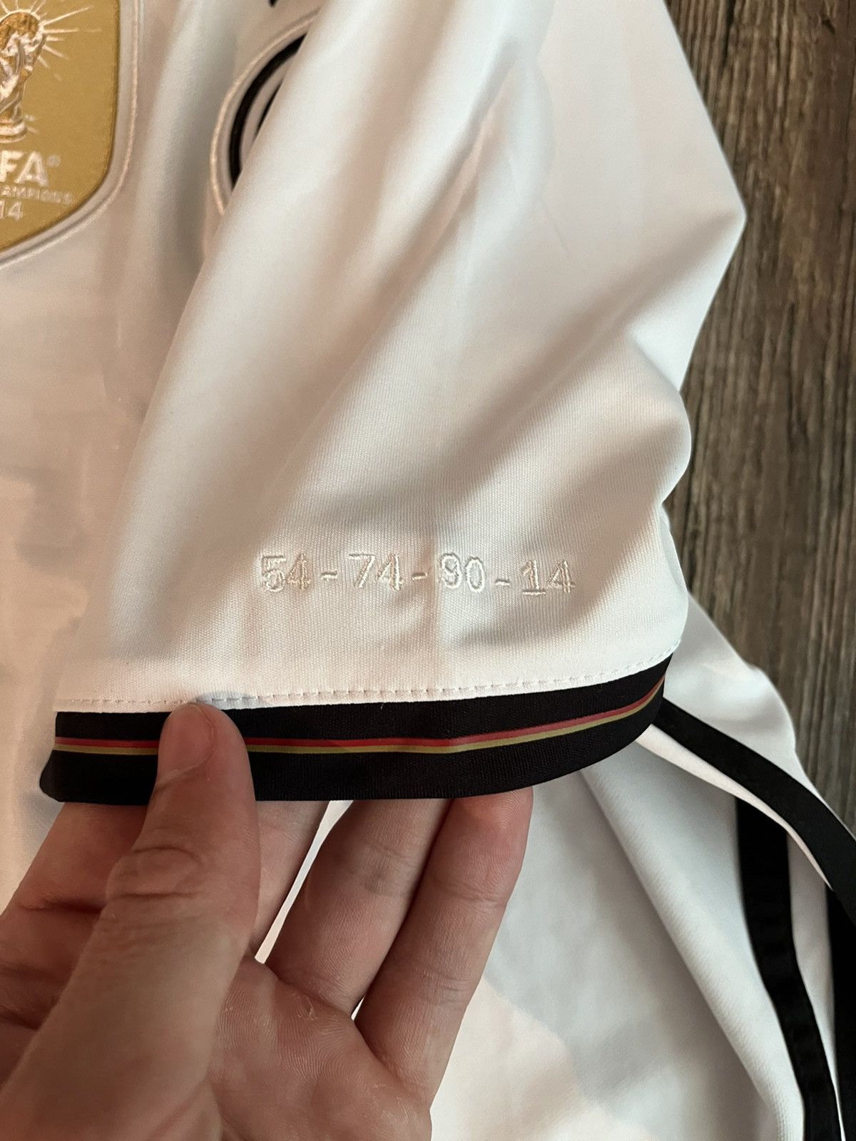 Adidas Adidas Germany 2016-2017 Home Football Jersey World Cup Size US L / EU 52-54 / 3 - 8 Thumbnail
