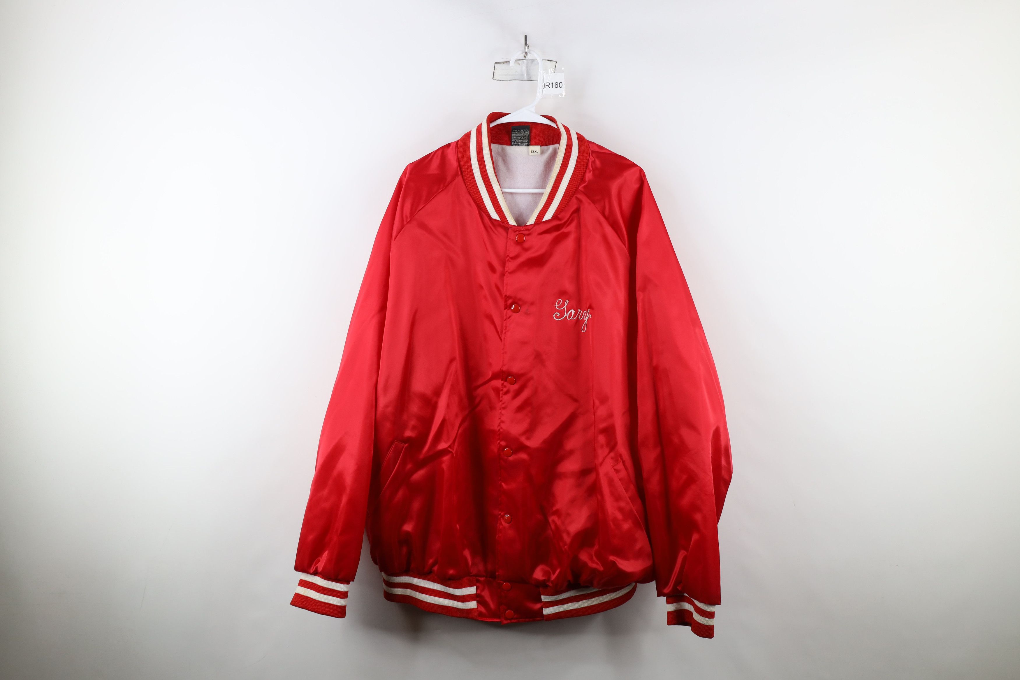 Vintage Vintage 70s 80s Glass Bowl Lanes Bowling Satin Bomber Jacket Size US XXL / EU 58 / 5 - 1 Thumbnail