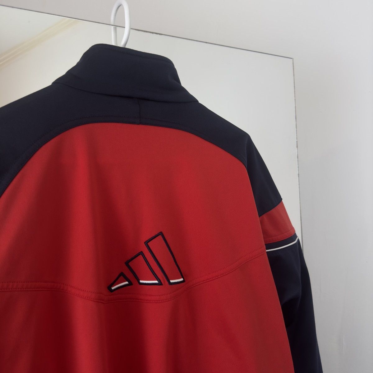 Adidas Adidas Vintage 90s Retro Zip Y2K Style Boxy Fit Size US XL / EU 56 / 4 - 10 Thumbnail