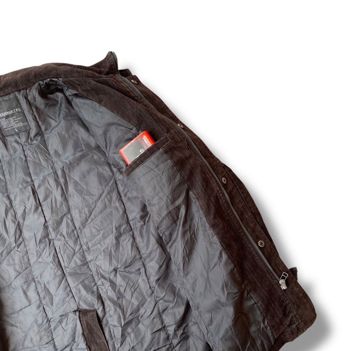 If Six Was Nine 🇯🇵 ROUSHATTE BUTTON UP FULL ZIP CORDUROY PUNK GOTHIC JACKET Size US L / EU 52-54 / 3 - 14 Thumbnail