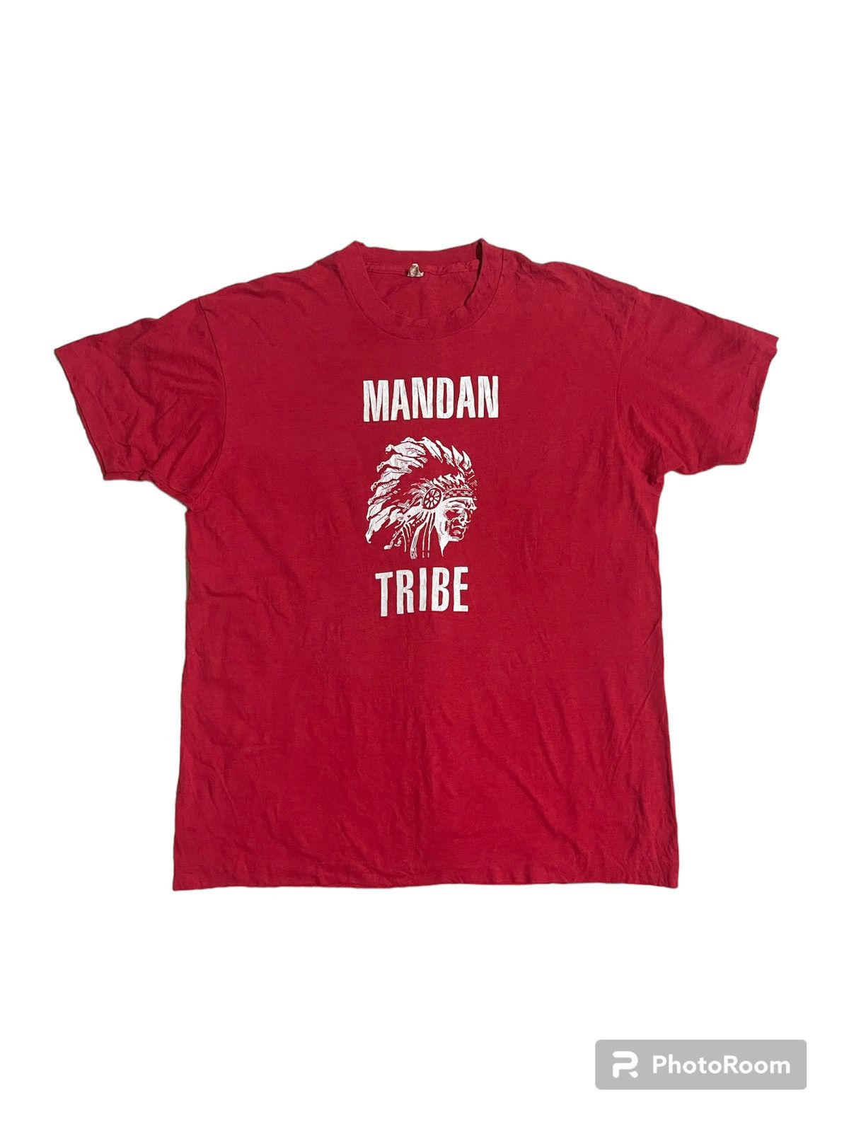 Vintage Vintage Mandan Tribe Fire Walker Red Indian Size US XL / EU 56 / 4 - 16 Thumbnail