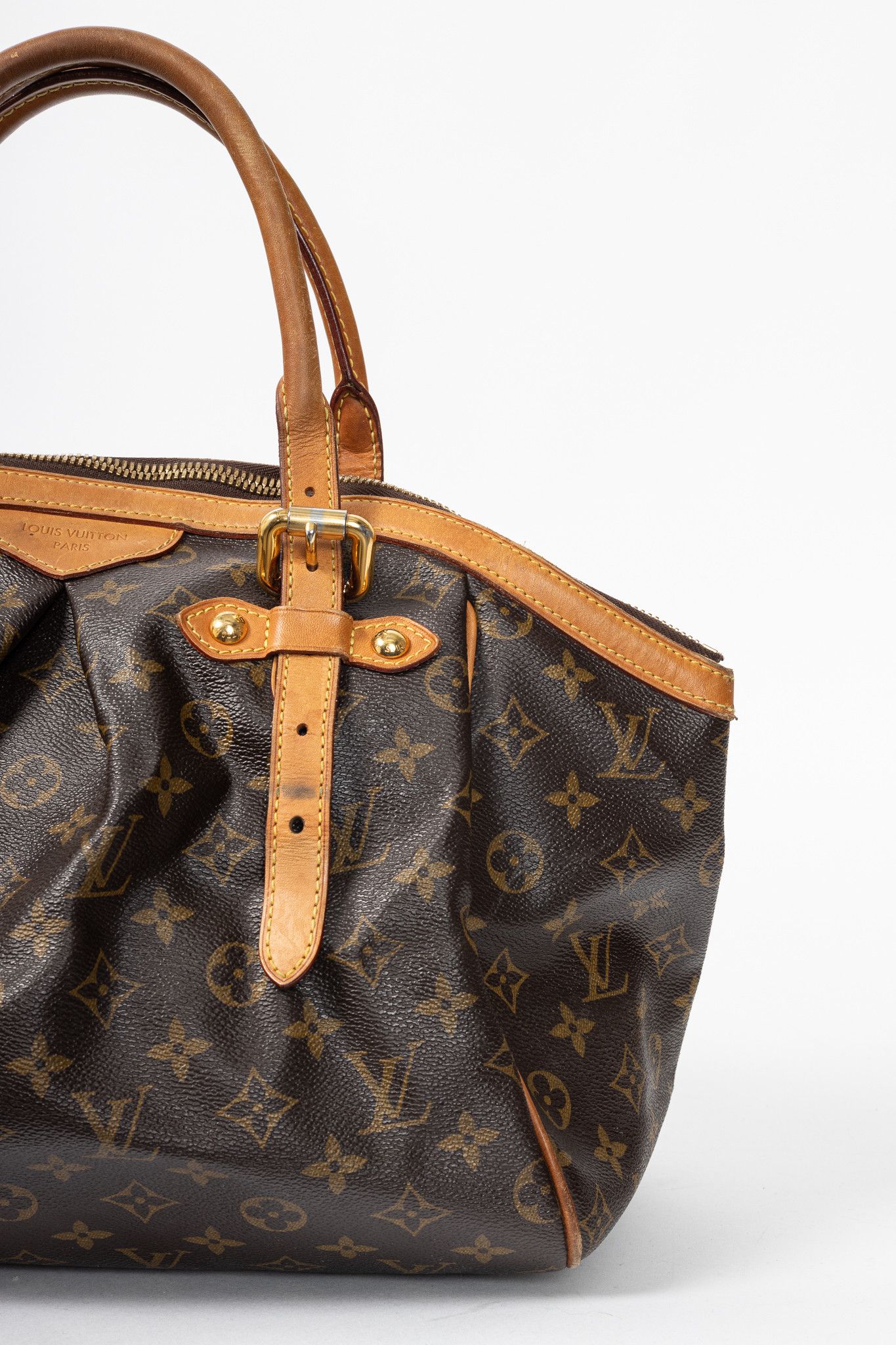 Louis Vuitton Louis Vuitton Tivoli GM Monogram & Leather-Trim Handbag Size ONE SIZE - 8 Thumbnail