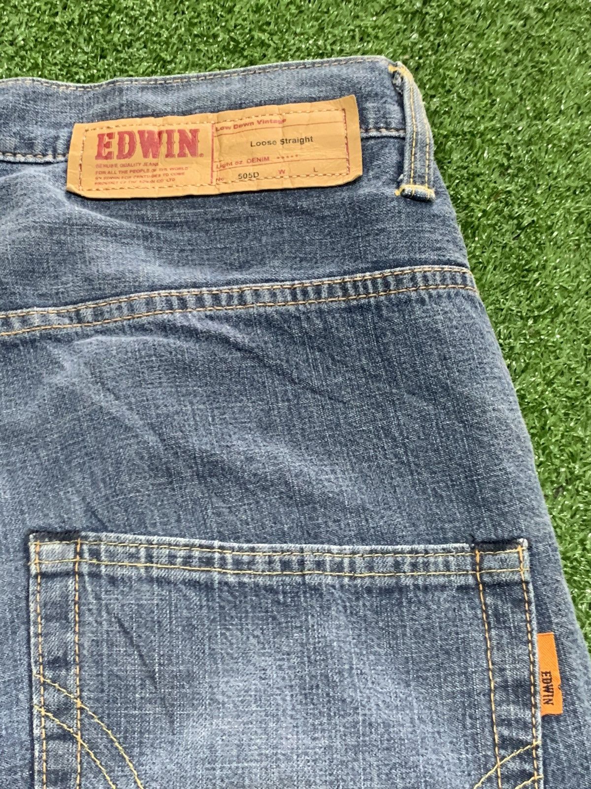 Edwin Loose straight EDWIN 505D Selvedge. Size US 31 - 13 Thumbnail