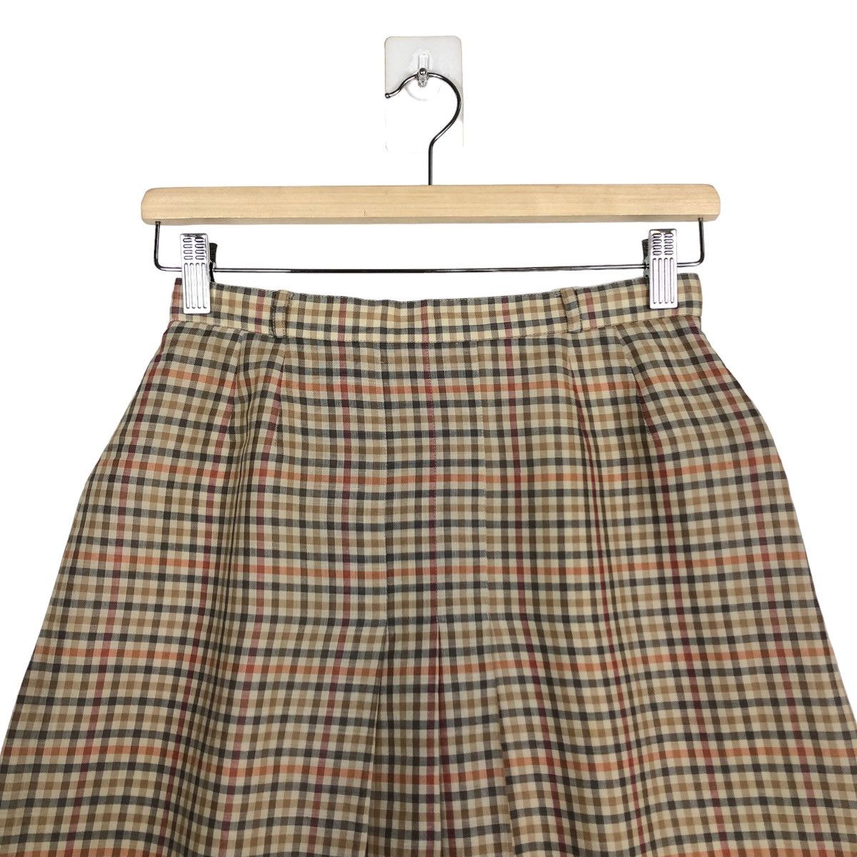 Burberry 🔥90’s Vintage Burberrys Skirt Nova Check Design Size 26" / US 2 / IT 38 - 3 Thumbnail