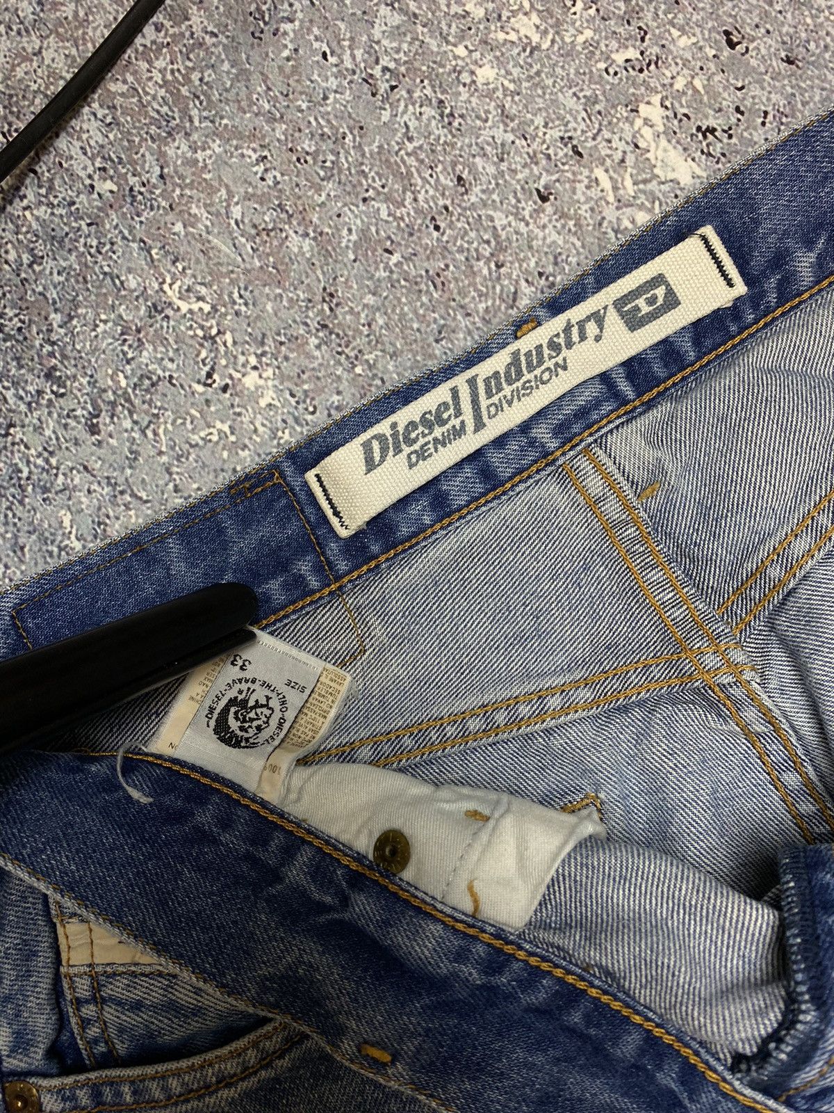 Diesel × Japanese Brand × Vintage 💥JAPANESE DIESEL VINTAGE JEANS 33 Size US 33 - 14 Thumbnail
