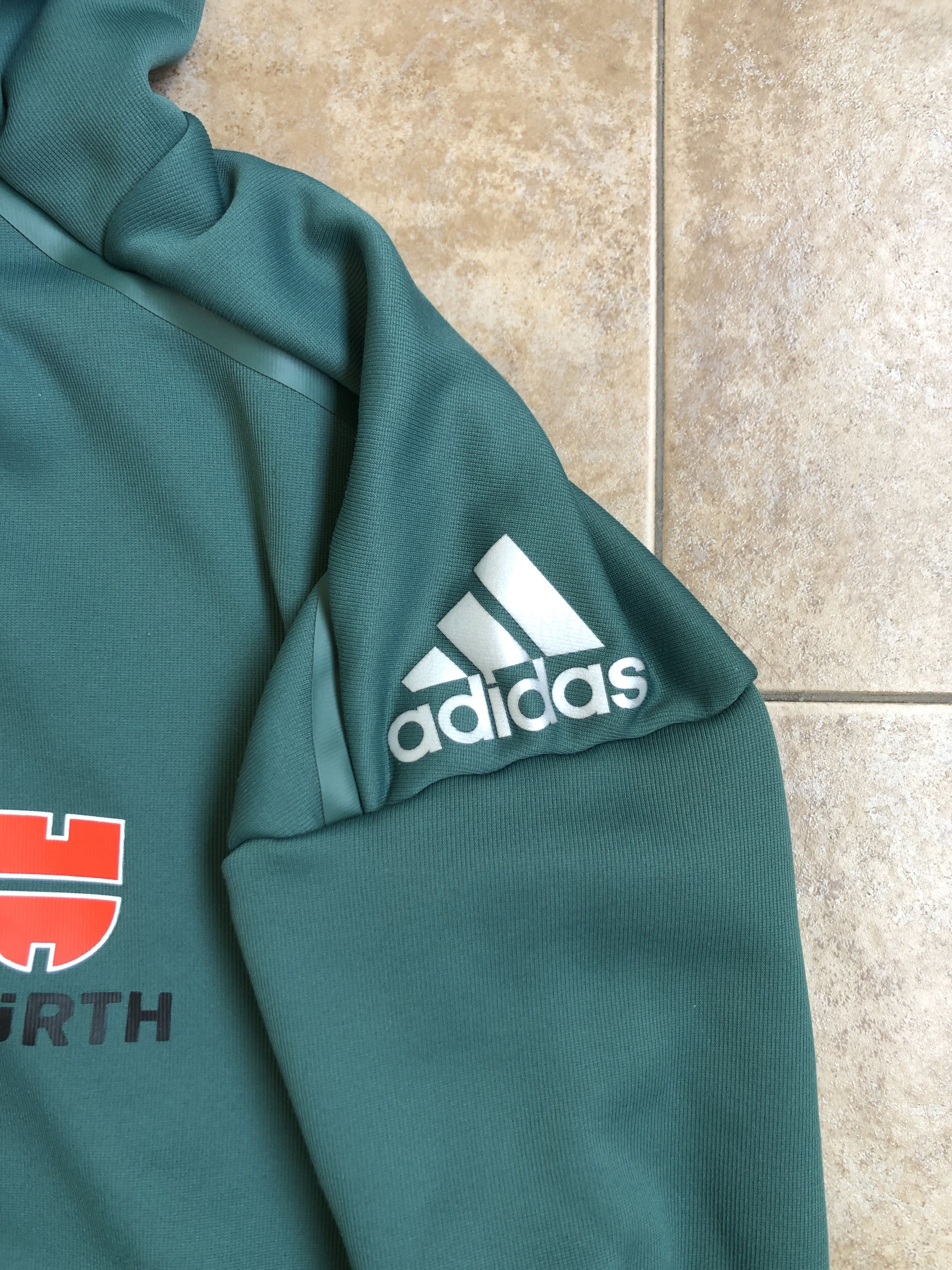 Adidas Adidas DSV Team Germany Olympics 2018 ZNE Hoodie Jacket XS Size US XS / EU 42 / 0 - 9 Thumbnail