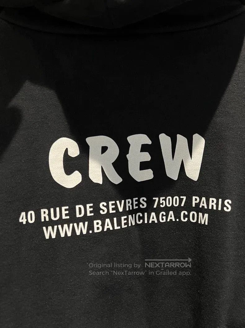Balenciaga Balenciaga Crew Hoodie M. Size US M / EU 48-50 / 2 - 7 Thumbnail