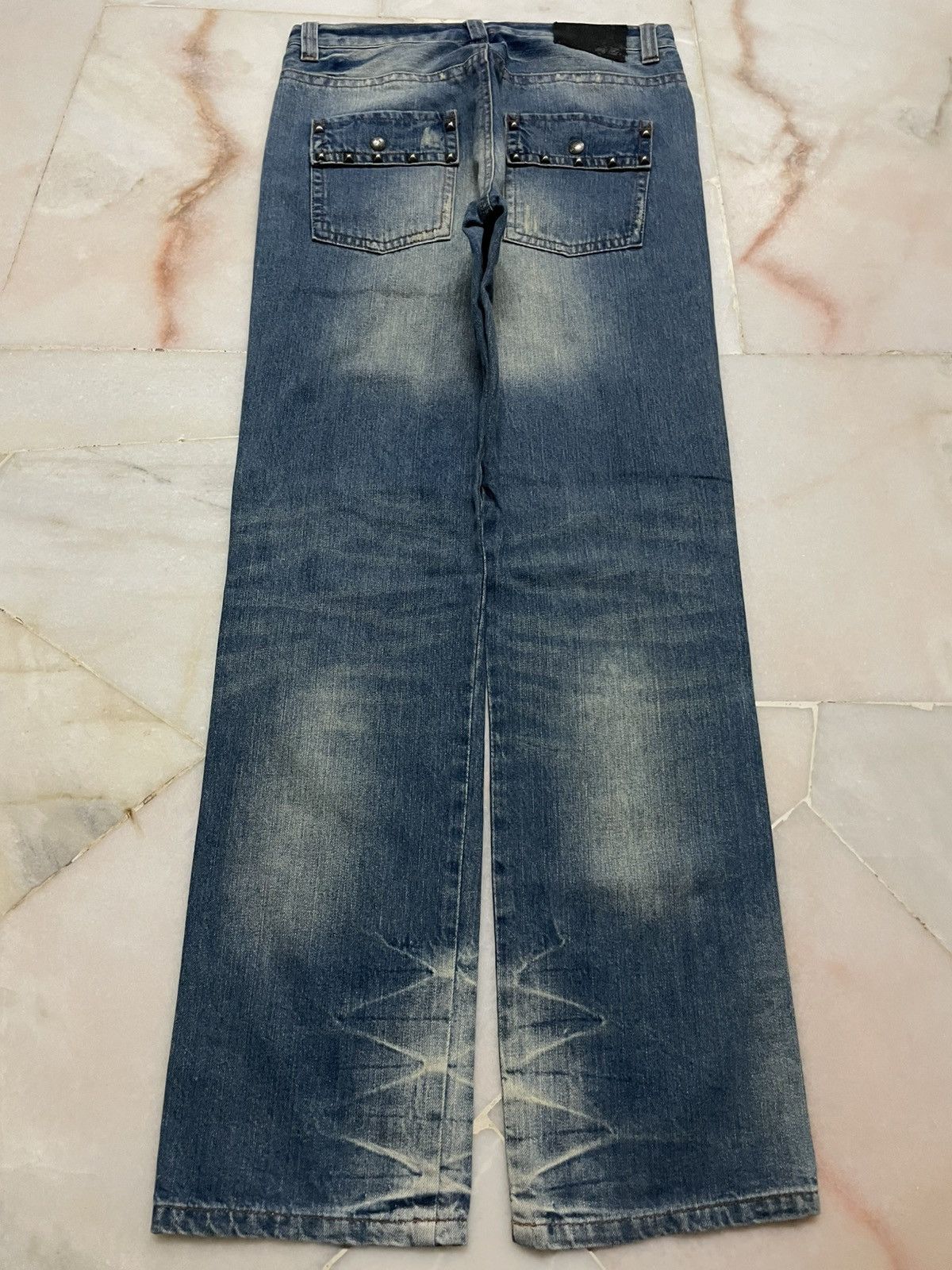 Seditionaries 💥Rare💥Rusk-K Bushpants Punk Jeans Studded Whisker Insane Size US 30 / EU 46 - 15 Thumbnail