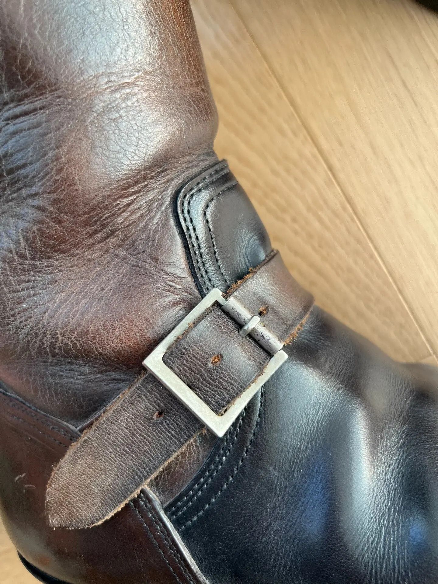 Clinch Boots Clinch Horsehide Engineer Boots - yq Size US 8.5 / EU 41-42 - 2 Thumbnail
