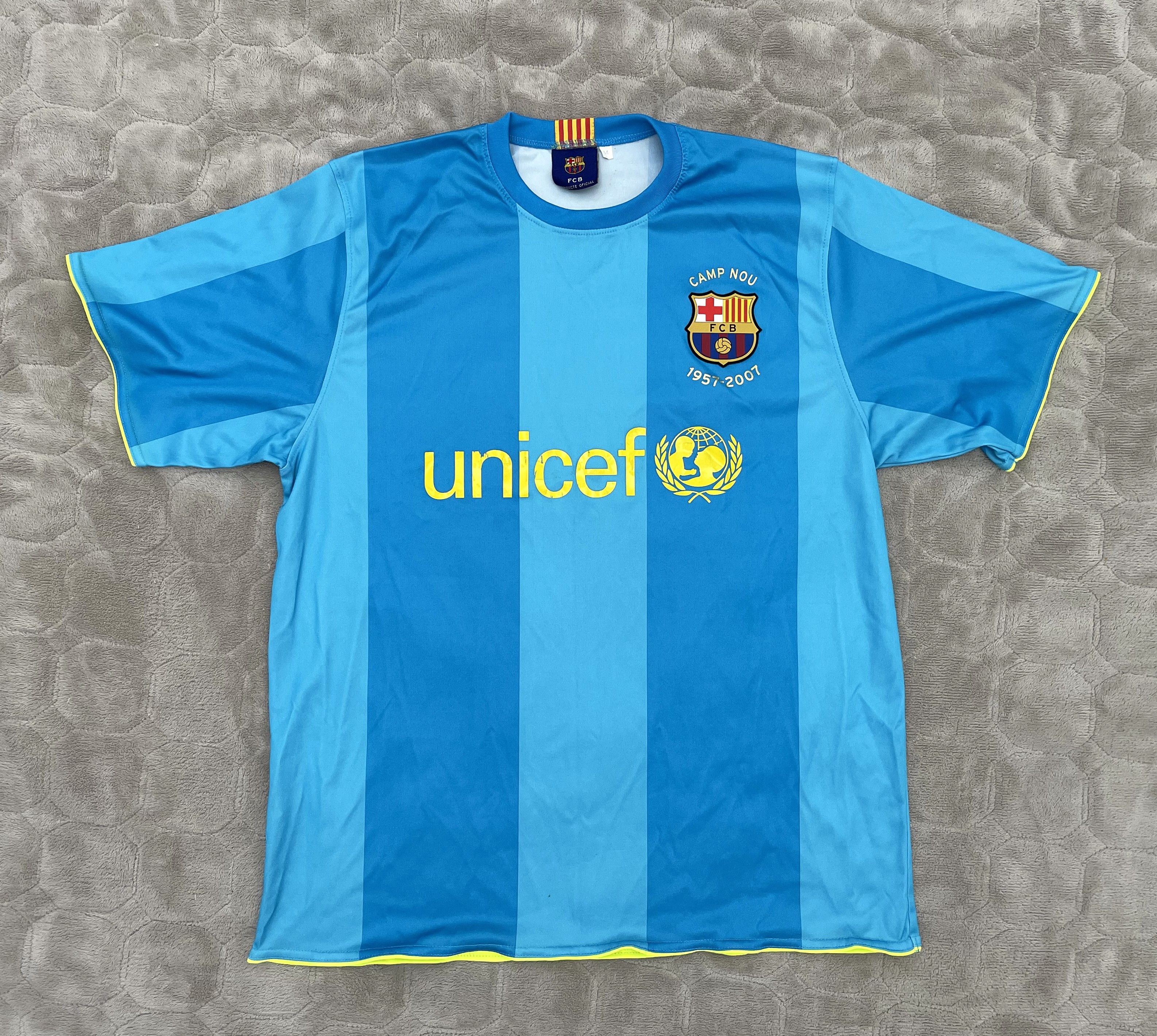 Other FCB CAMP NOU 1957 - 2007 BARCELONA Spain Size US M / EU 48-50 / 2 - 1 Thumbnail