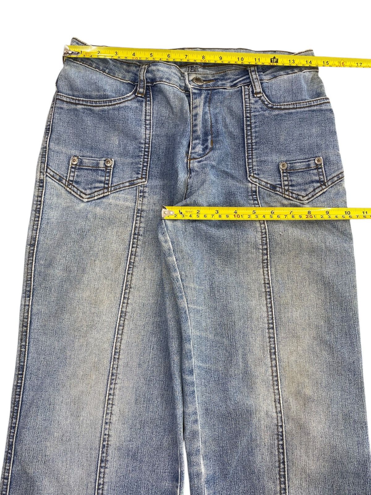 Japanese Brand Japanese Brand Bush Pant Style Flare Jeans Size US 27 - 5 Thumbnail