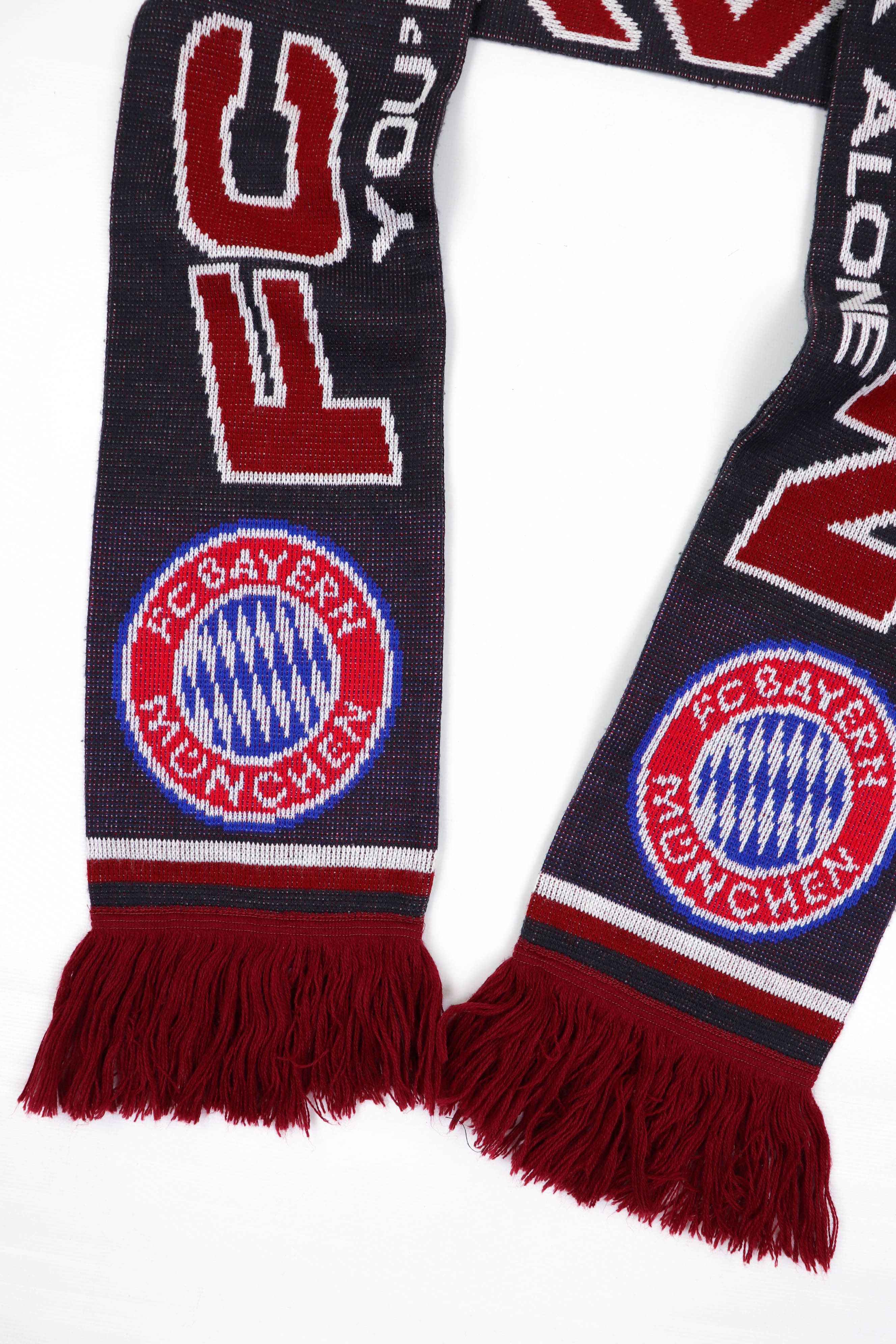 Vintage Vintage FC Bayern Forever No.1 Soccer Football Scarf Size ONE SIZE - 4 Thumbnail