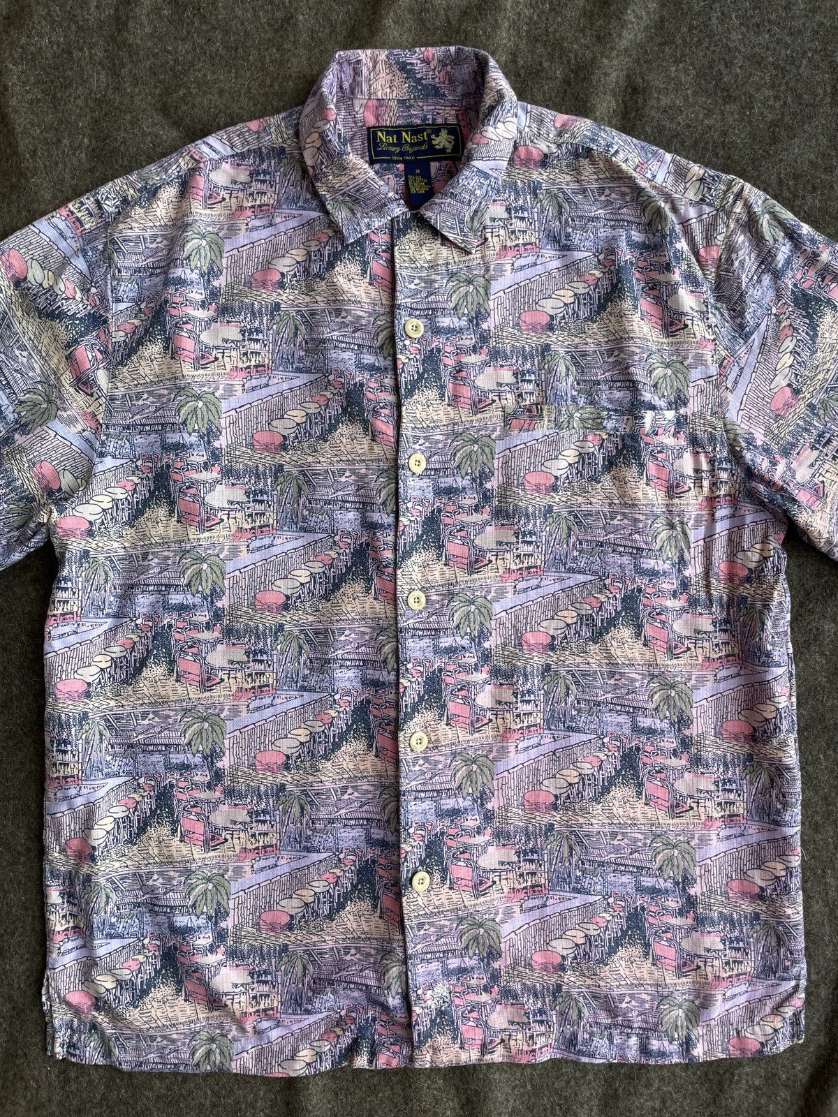 Nat Nast Nat Nast Silk Shirt Size US M / EU 48-50 / 2 - 2 Thumbnail
