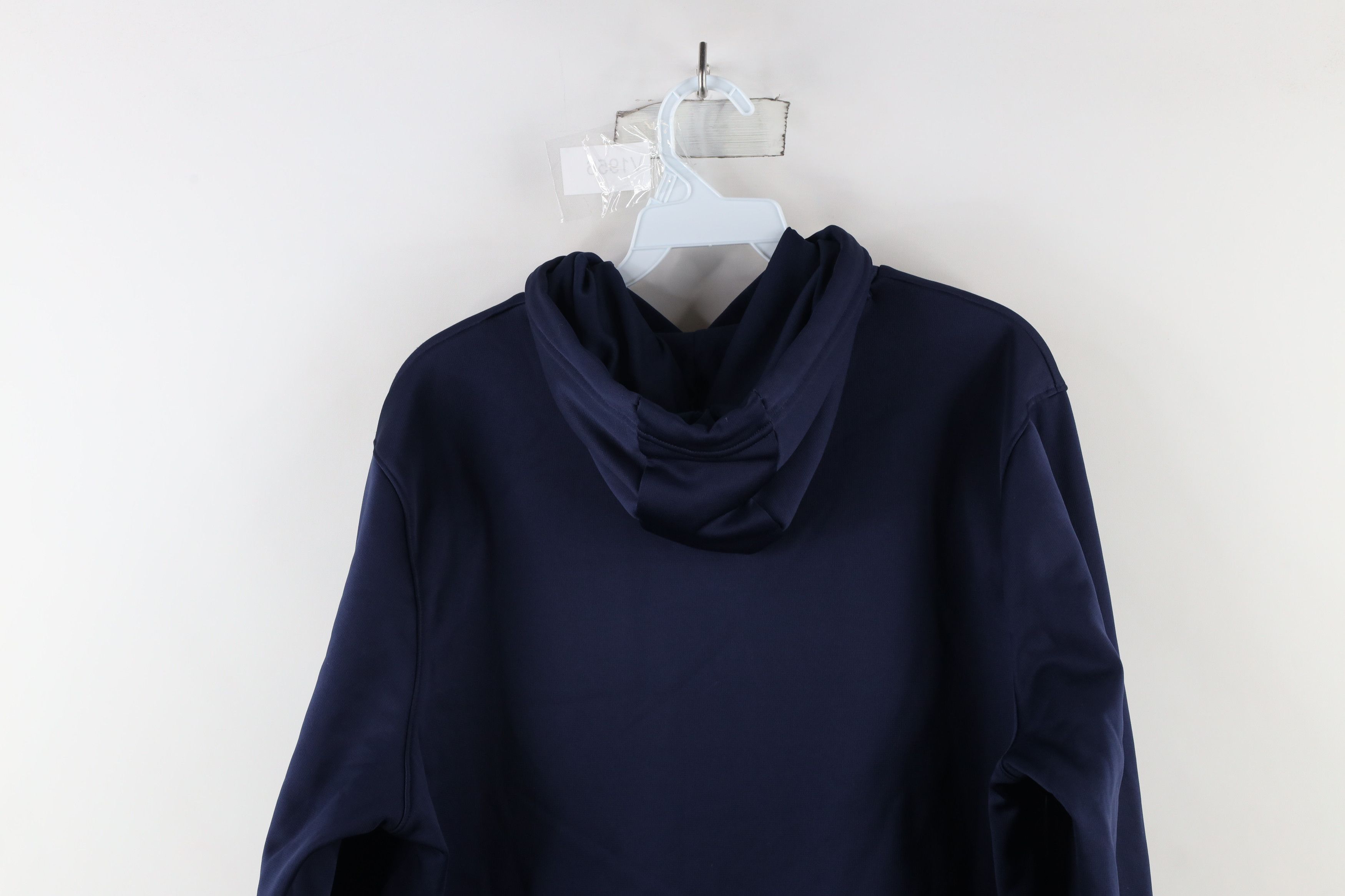 Under Armour × Vintage Under Armour Out Hillsdale College Hoodie Sweatshirt Blue Size US M / EU 48-50 / 2 - 9 Thumbnail