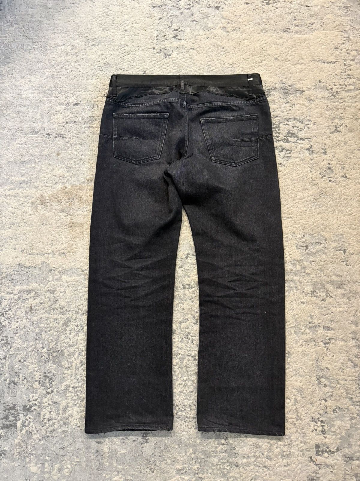 Dior FW06 Satin Cummerbund Denim Size US 32 / EU 48 - 7 Thumbnail