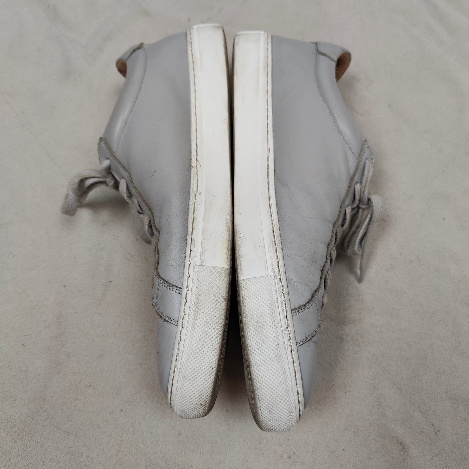 Suitsupply SuitSupply Sneakers Mens 45 US 11 Light Gray Calf Leather Size US 11 / EU 44 - 5 Thumbnail