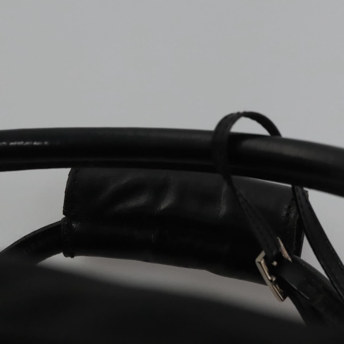 Gucci GUCCI Boston Bag Nylon Black Silver 012 0393 12 012 0393 12 Size ONE SIZE - 8 Thumbnail