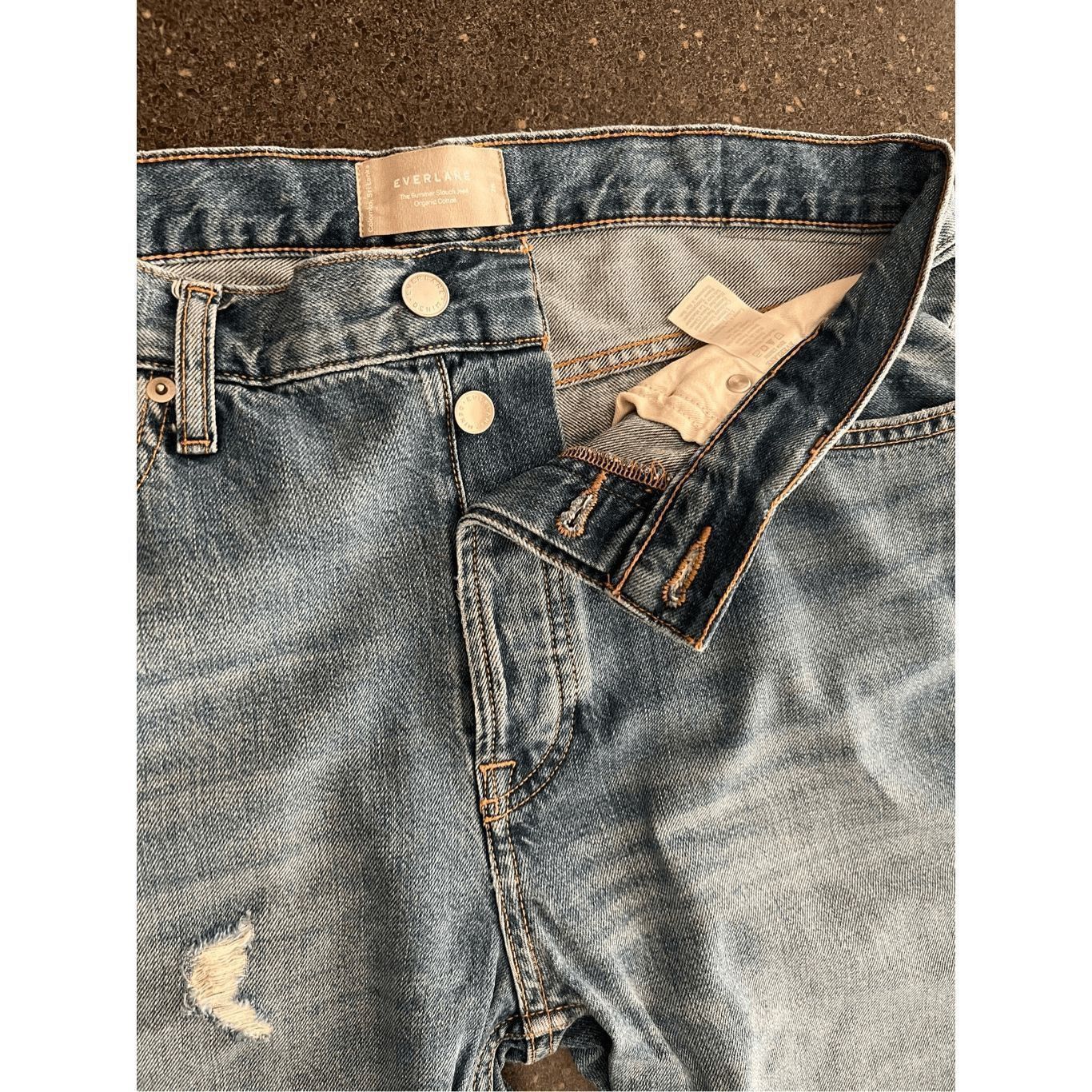 Everlane EVERLANE Denim Button Fly Jean 28 Size 28" / US 6 / IT 42 - 8 Thumbnail