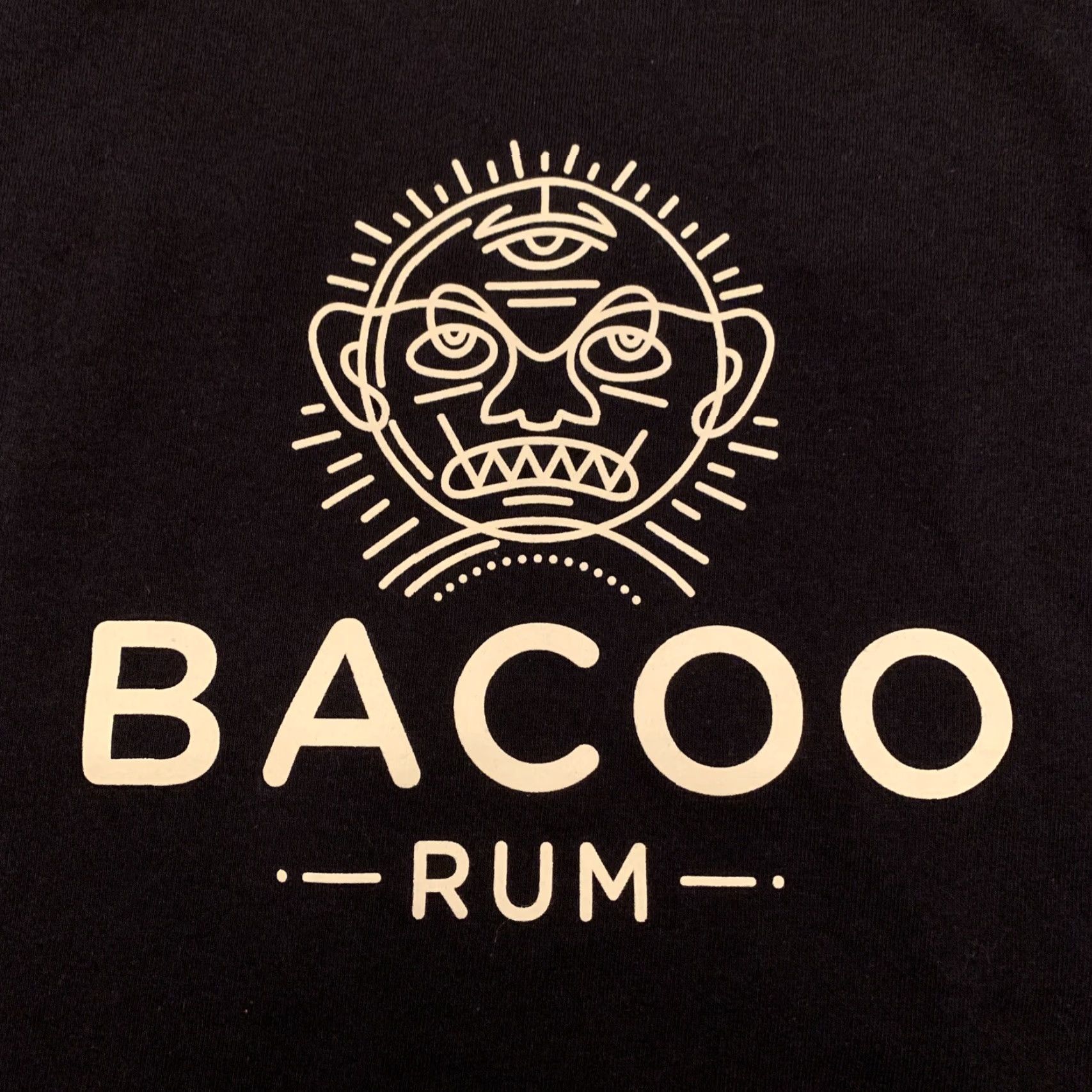 Hanes VINTAGE Bacoo Rum T-Shirt Men XL Black Healthy? (Wait) Size US XL / EU 56 / 4 - 2 Thumbnail