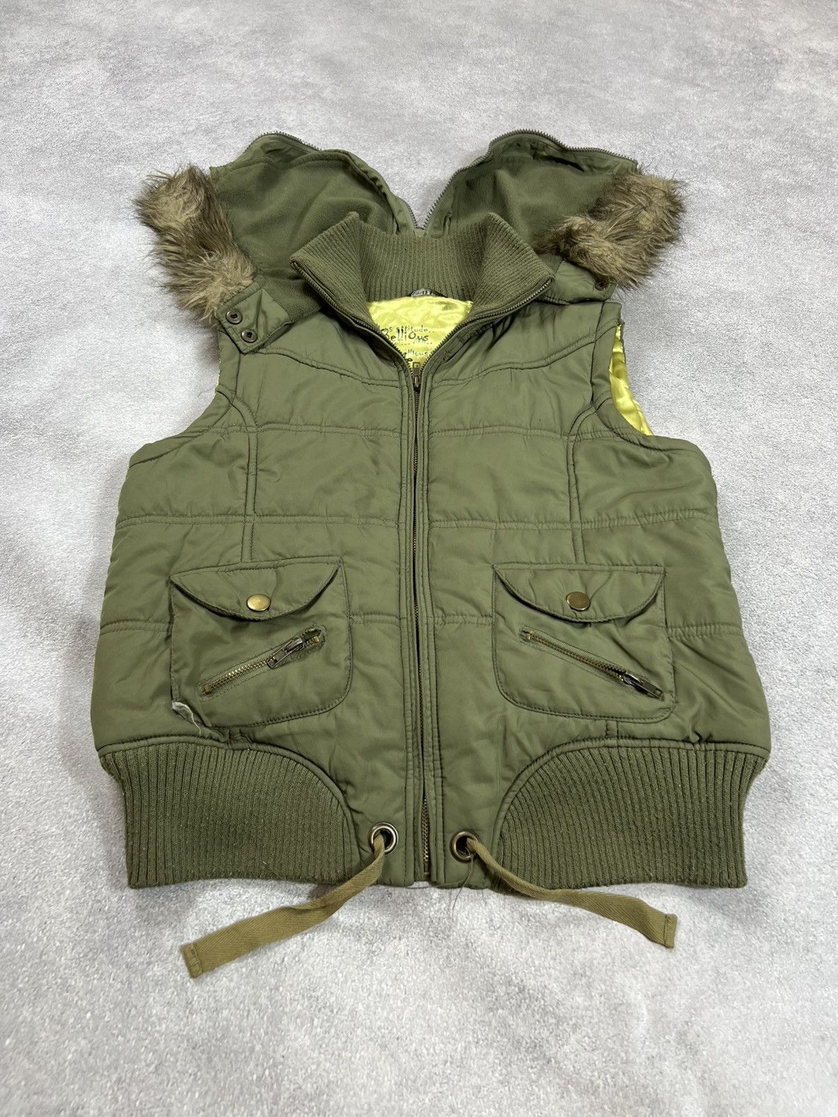 Hysteric Glamour Junya Watanabe Style Carti Leather Vest With Fur y2k Size US S / EU 44-46 / 1 - 1 Thumbnail