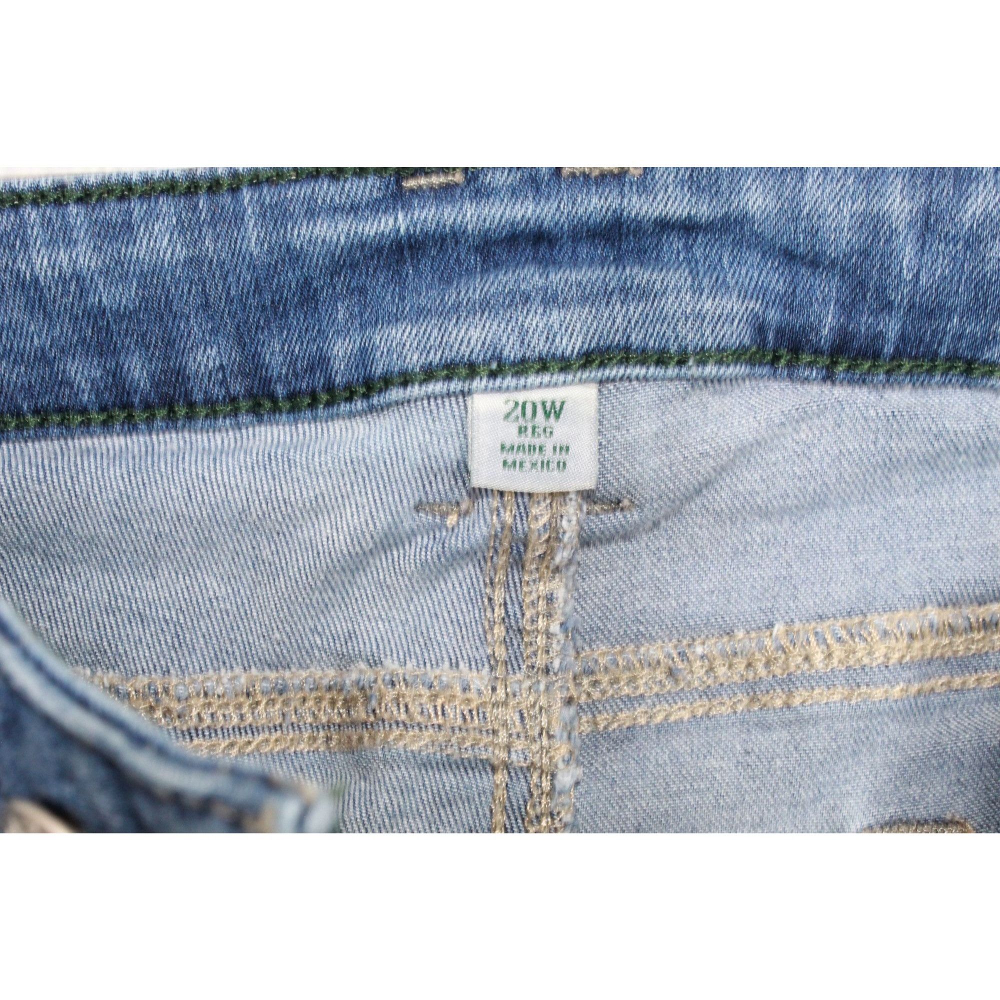 L.L. Bean LL Bean Women’s BeanFlex Skinny Jeans 20W Vintage Size 40" / US 18 - 6 Thumbnail