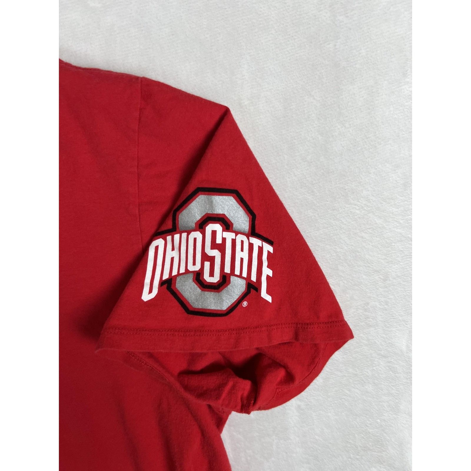 Nike Ohio State Buckeyes Shirt Mens XXL Red 2016 Football Nike Te Size US XXL / EU 58 / 5 - 4 Thumbnail