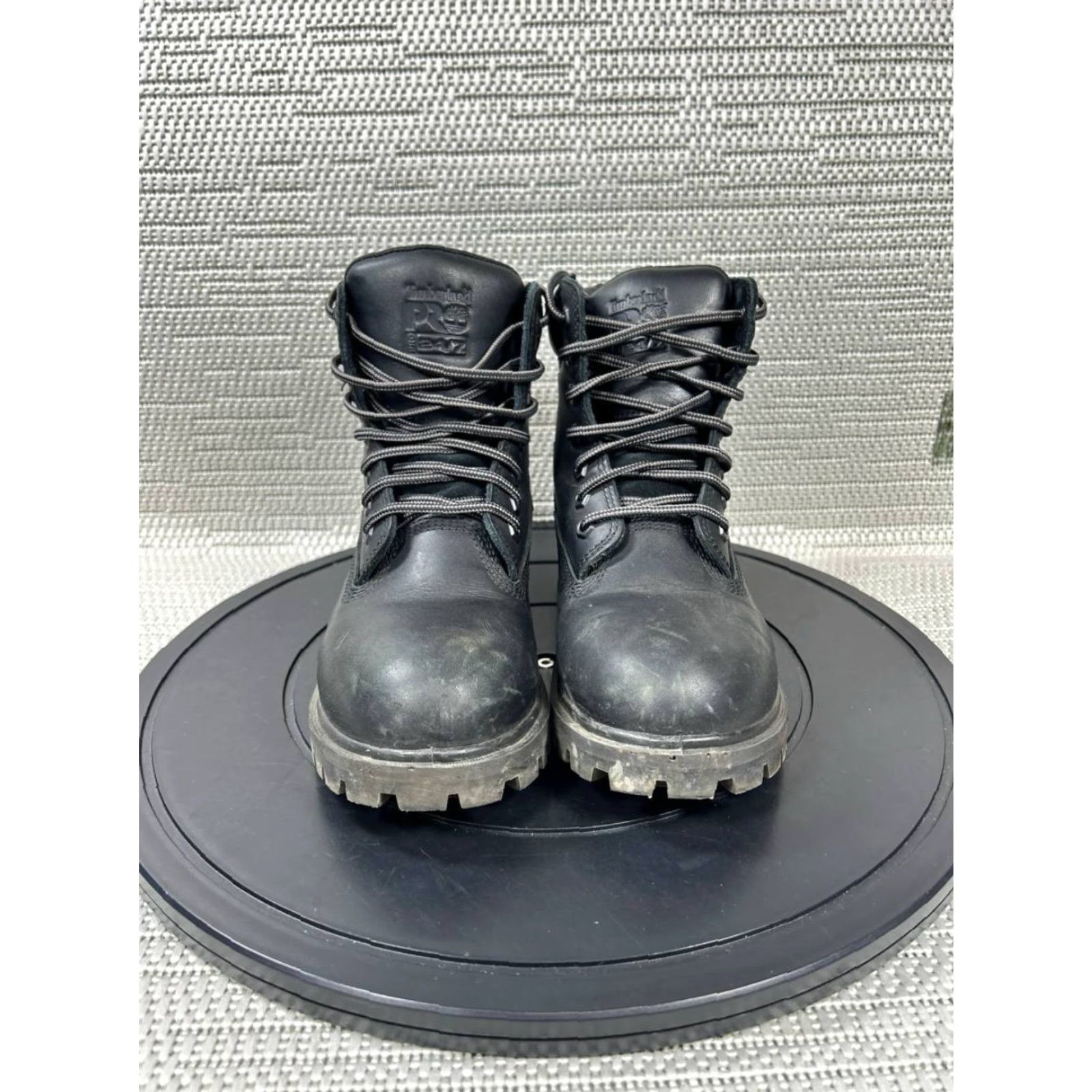 Timberland Timberland PRO Boot Womens Size 5.5 M Direct Attach Steel Toe Work Black Leather Shoes Size US 6 / IT 36 - 5 Thumbnail