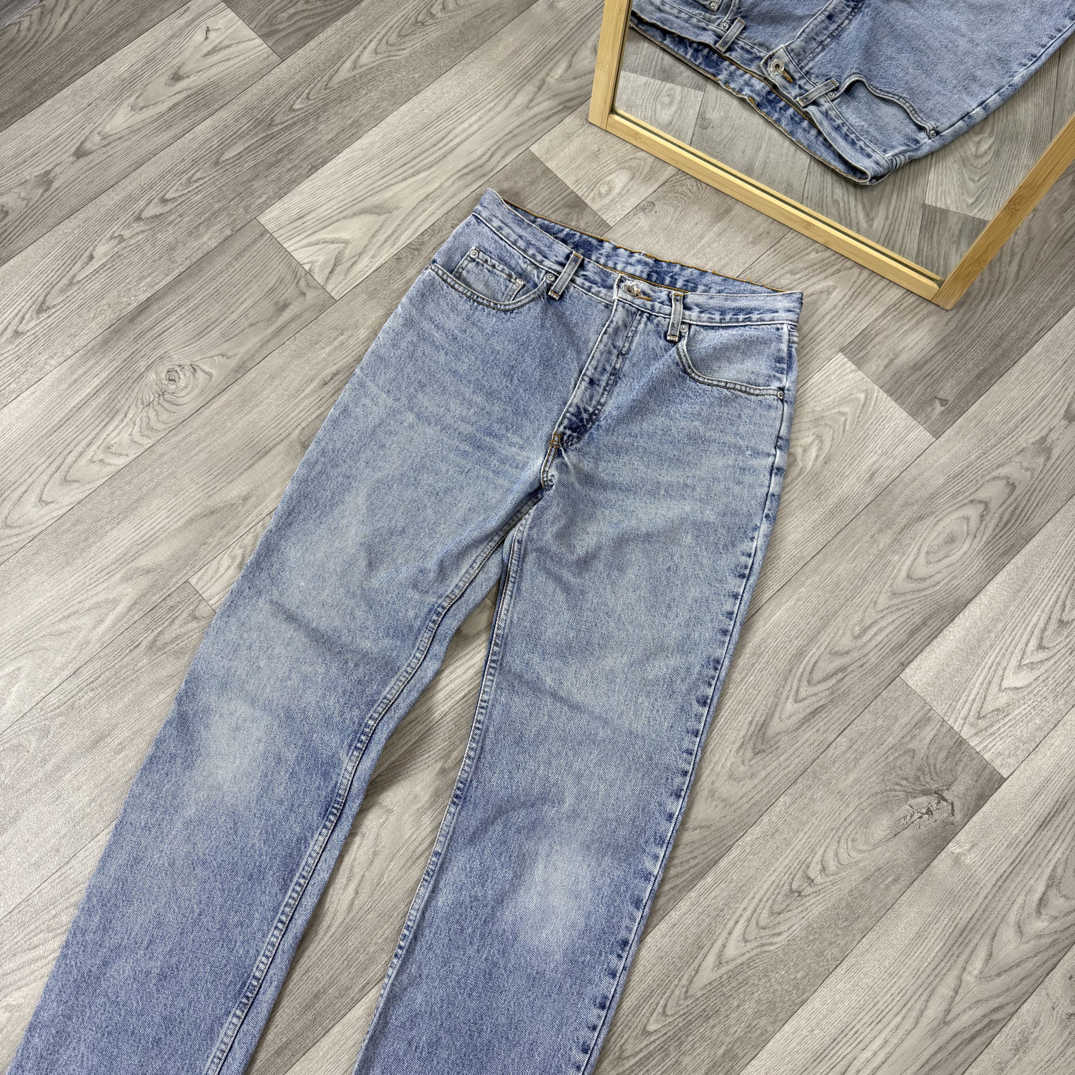 Levi's Vintage Levi's 627 Orange Tab Stonewashed Blue Denim Jeans Size US 32 / EU 48 - 6 Thumbnail