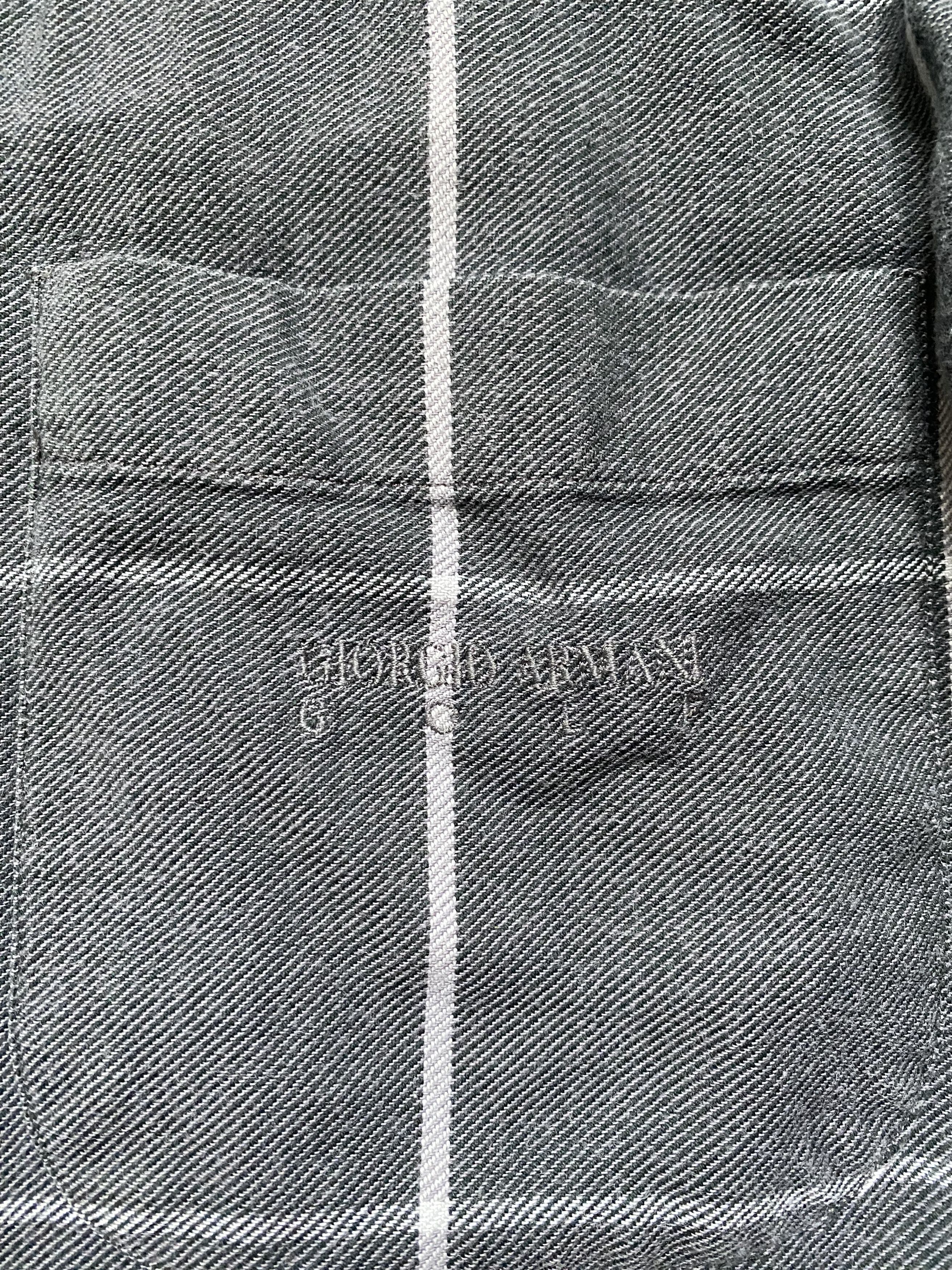 Armani × Giorgio Armani × Vintage Armani Golf Vintage Striped Shirt – Made in Italy ⛳🇮🇹 Size US M / EU 48-50 / 2 - 5 Thumbnail