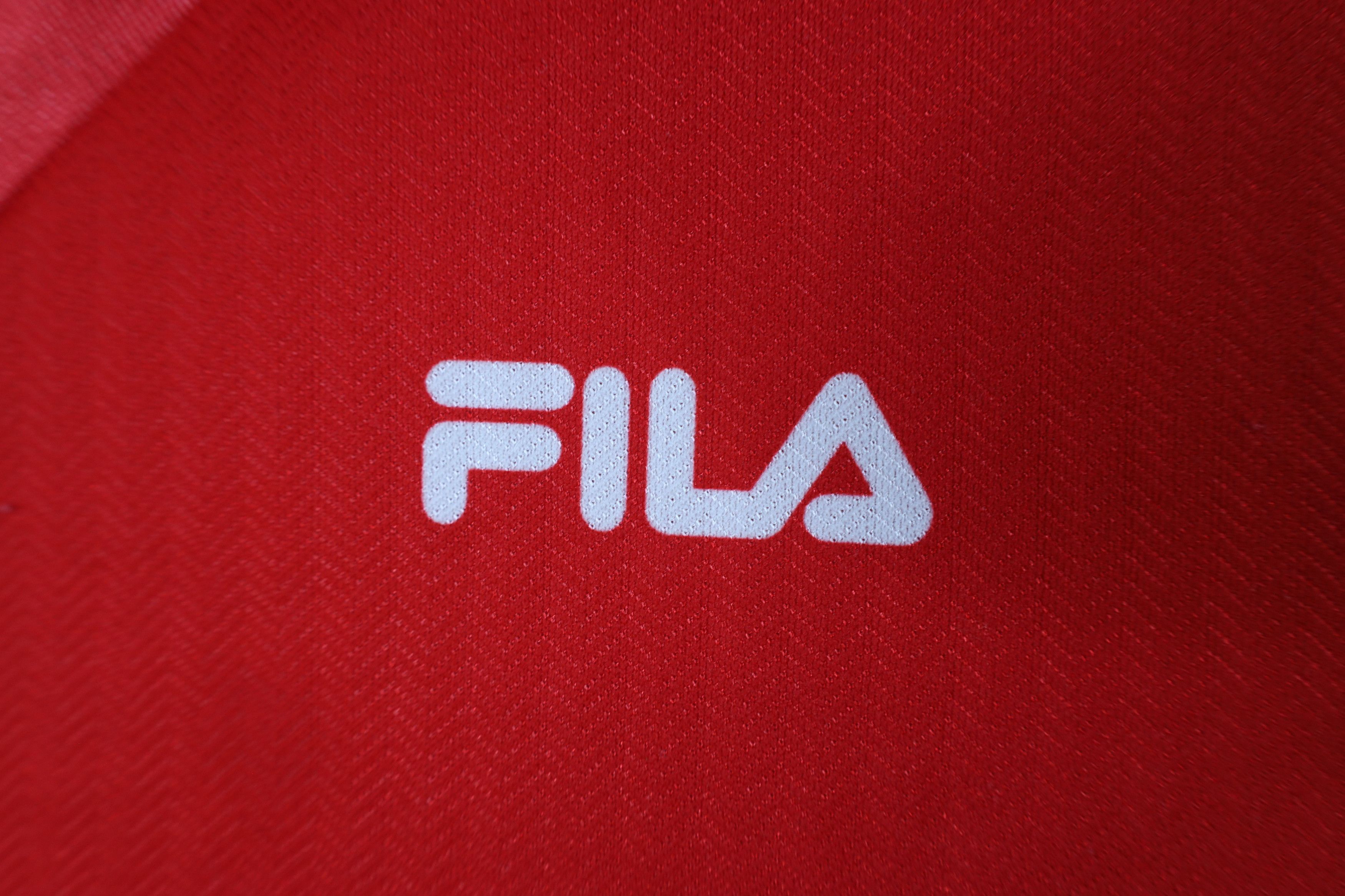 Fila × Vintage Vintage 90s Fila Striped Short Sleeve Soccer Jersey Shirt Size US XS / EU 42 / 0 - 5 Thumbnail