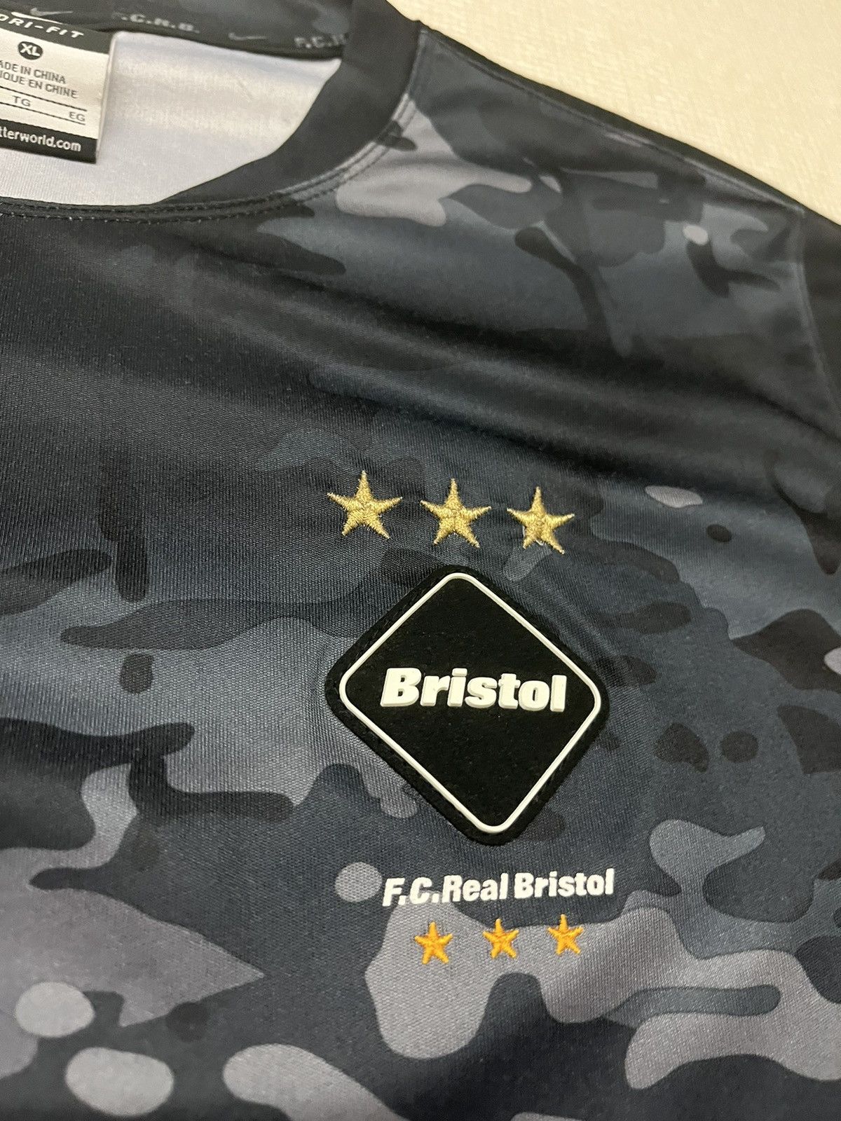 F.C.R.B Nike fcrb fc real bristol camo jersey supreme stussy nigo Size US XL / EU 56 / 4 - 3 Thumbnail