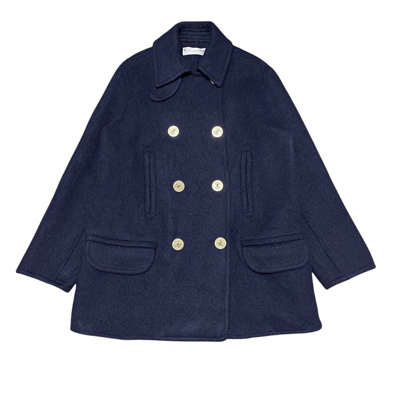 Christian Dior Monsieur Vintage Christian Dior Paris Heavy Wool Coat Gold Button Size US M / EU 48-50 / 2 - 1 Thumbnail