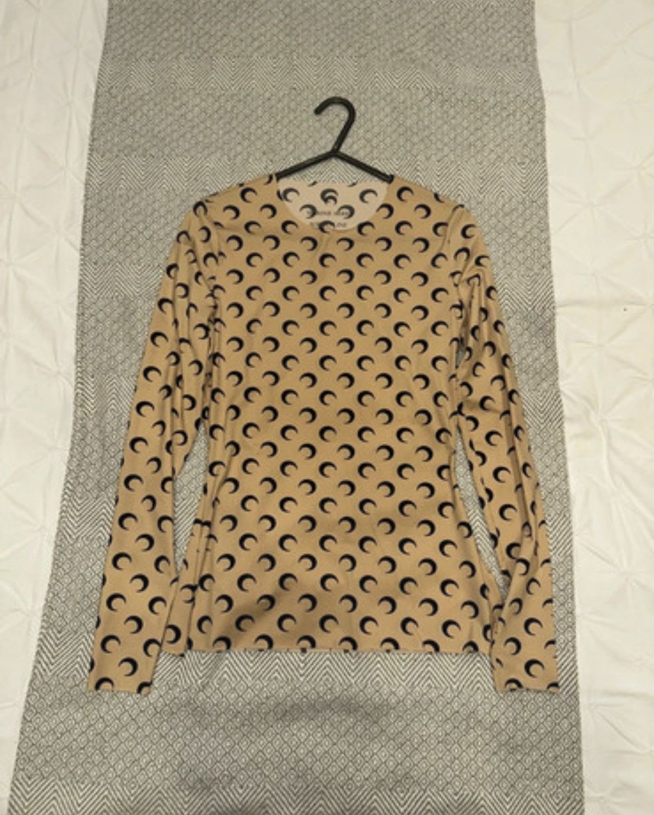 Marine Serre Marine Serre second skin crescent moon print top Size M / US 6-8 / IT 42-44 - 1 Thumbnail