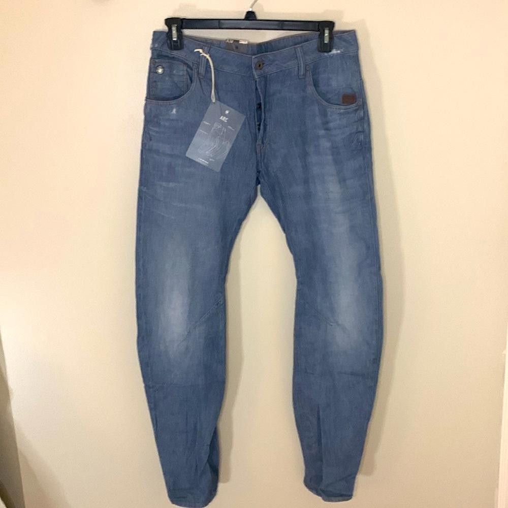 Designer G-Star RAW - NWT Slim - 32W34L - 100% Cotton - Light weight Size US 32 / EU 48 - 2 Thumbnail