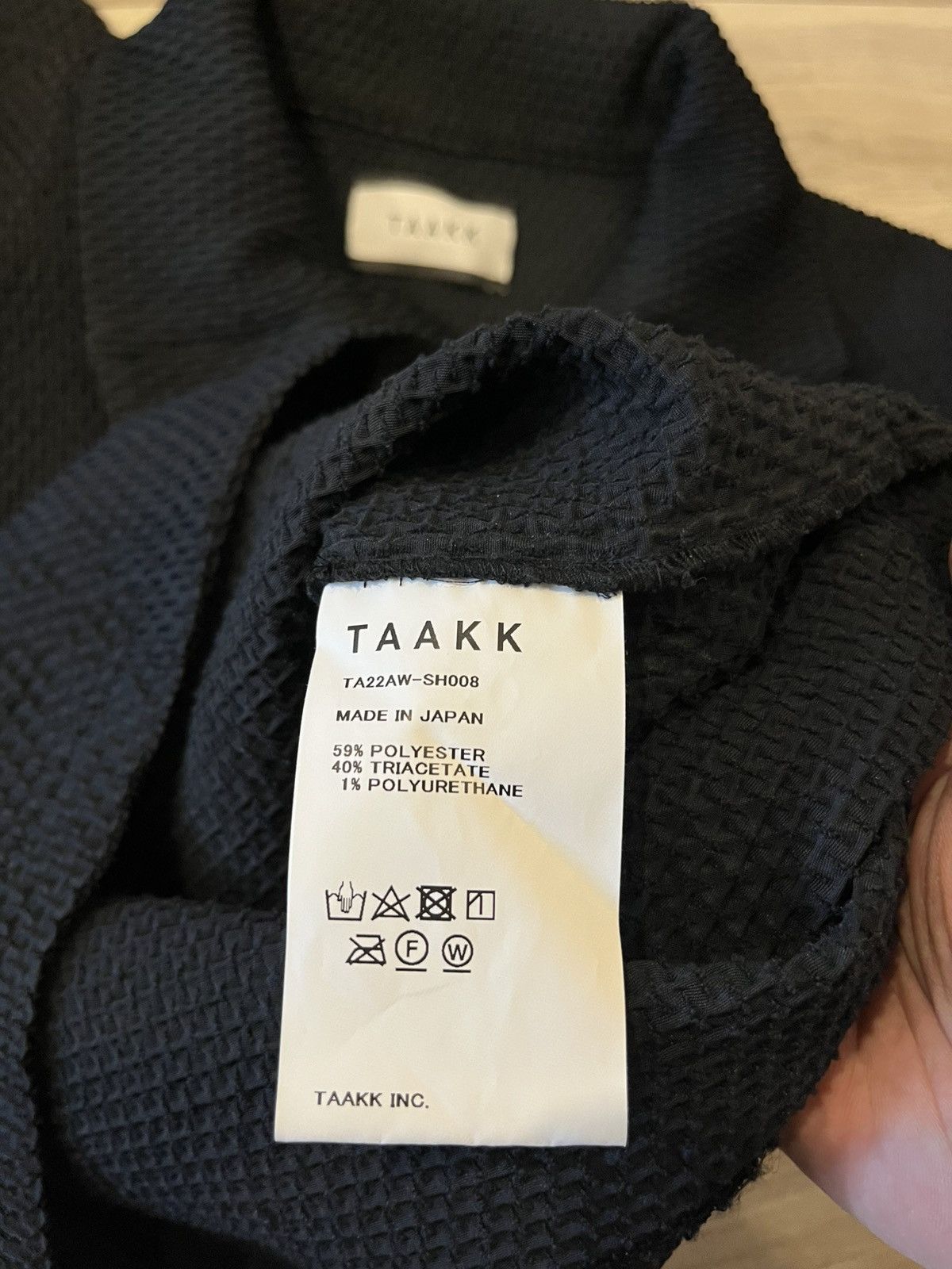 TAAKK CRAZY cotton knit Taakk long sleeve polo size 3 Size US M / EU 48-50 / 2 - 5 Thumbnail