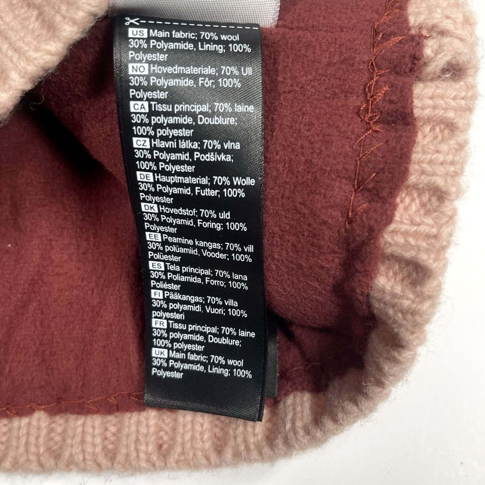 Vintage VINTAGE: No, Kari Traa Beanie Womens Winter Snow Knit Hat Pink One Size Wool Polyamide Blend Knit Logo Winter Beanie Womens Size ONE SIZE - 7 Thumbnail